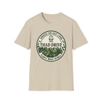 Thad Drive Curated for Cozy Living | Botanical Music Lover T-Shirt