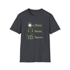 Water. Music. Repeat. T-Shirt