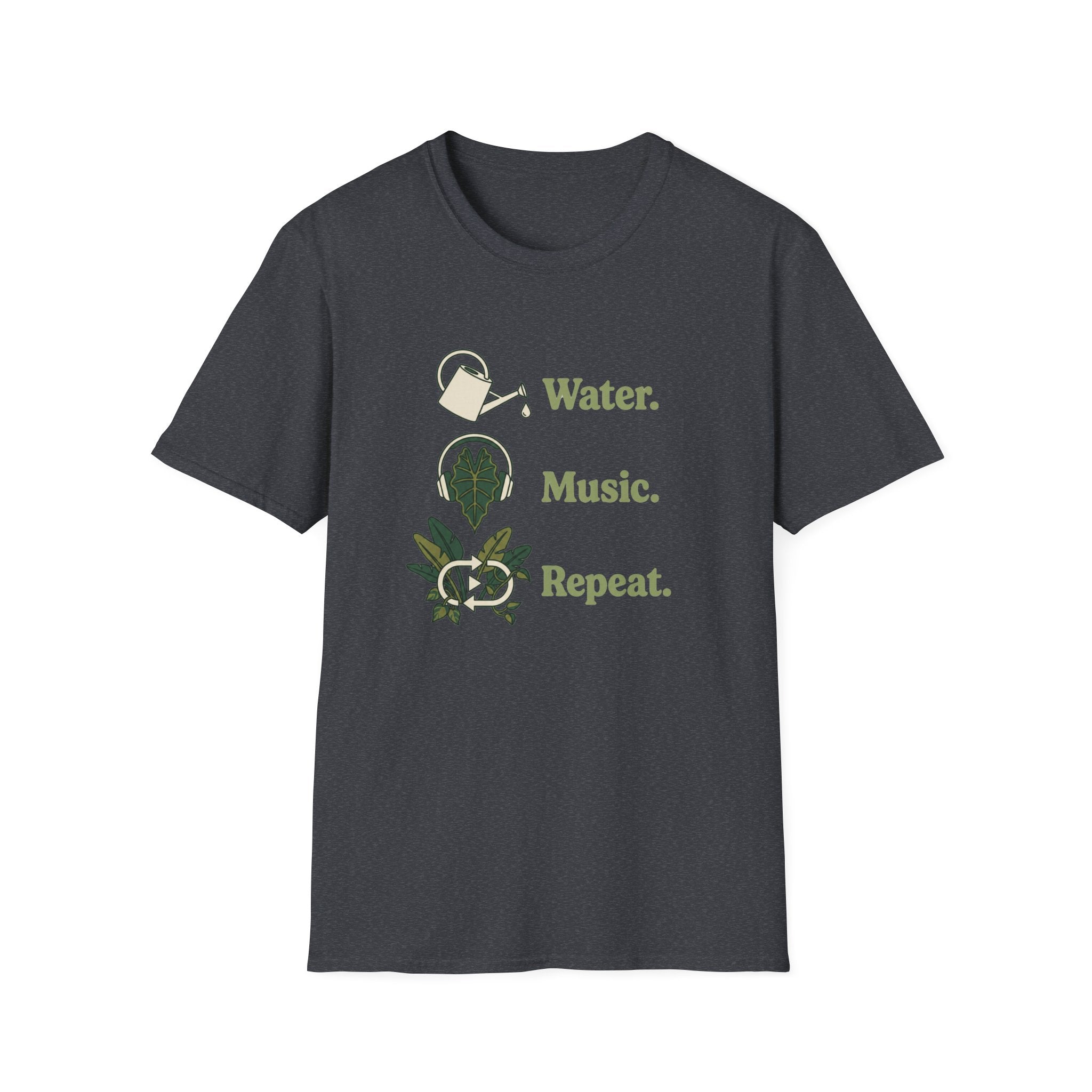 Water. Music. Repeat. T-Shirt