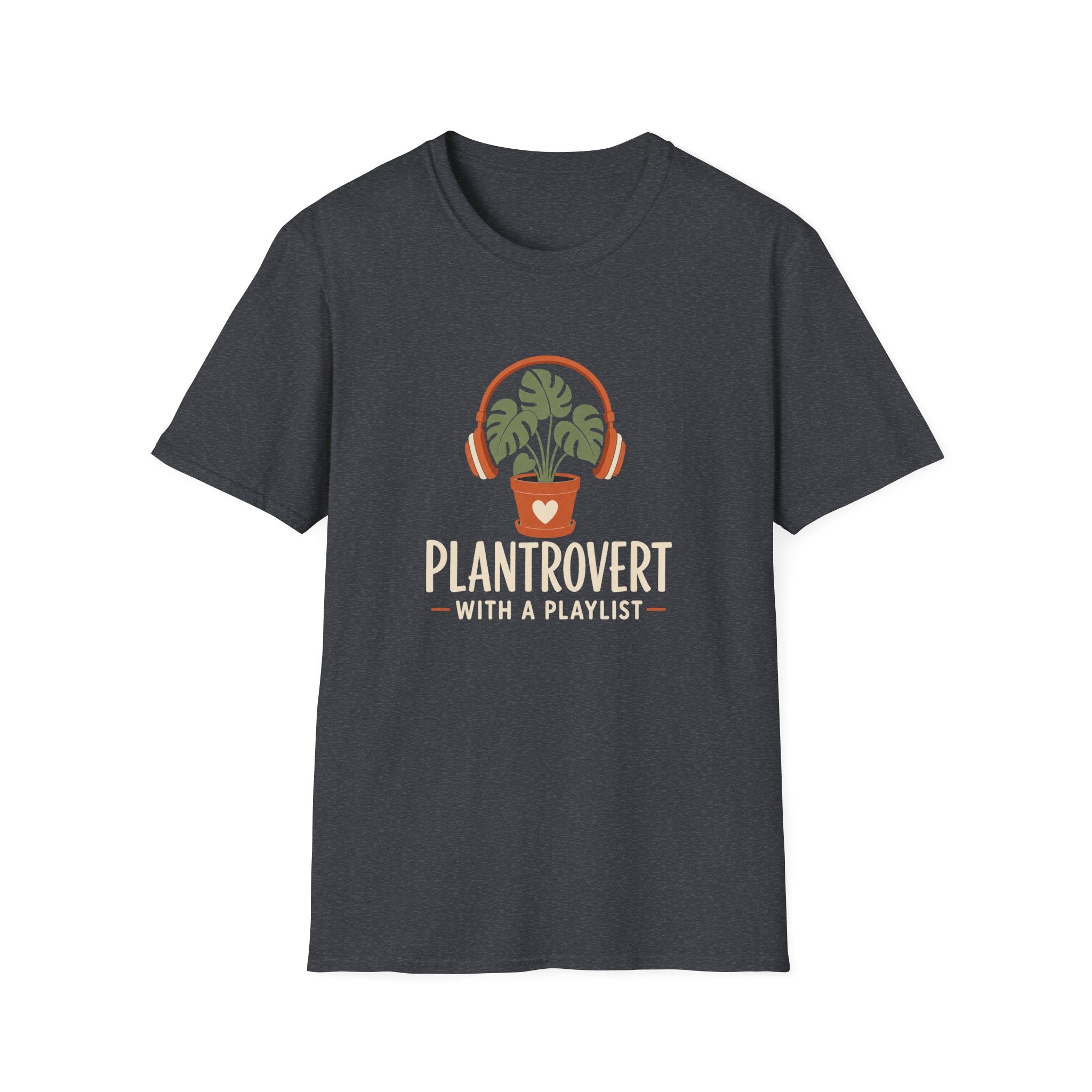 Plantrovert With A Playlist T-Shirt