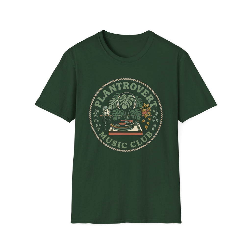 Plantrovert Music Club T-Shirt