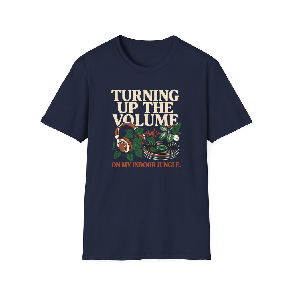 Turning Up the Volume on my Indoor Jungle T-Shirt