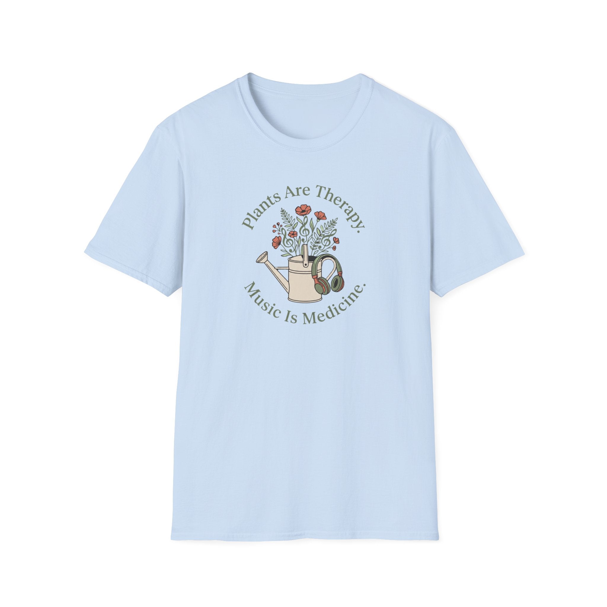 Plants Are Medicine. Music is Medicine T-Shirt