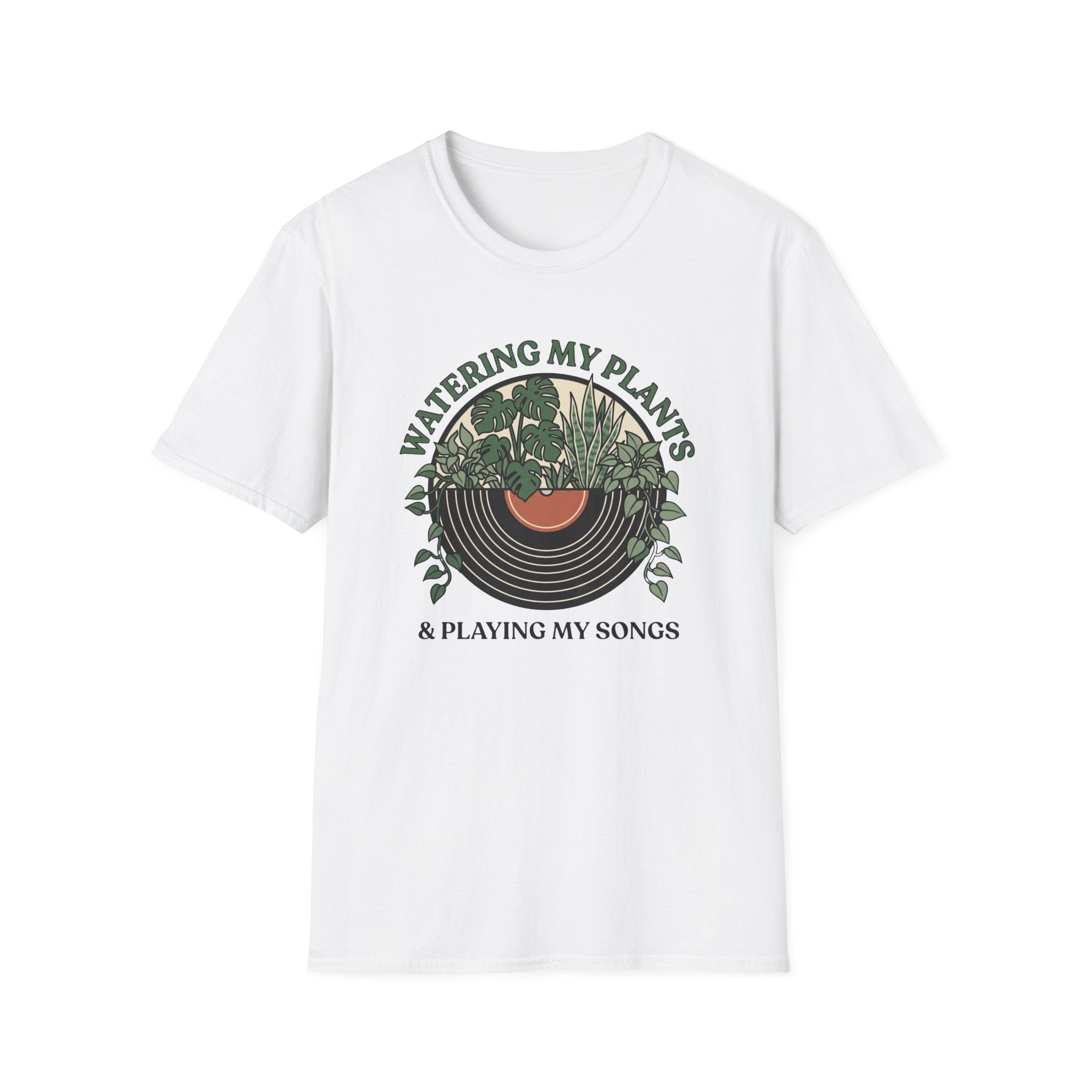 Watering My Plants & Playing My Songs T-Shirt