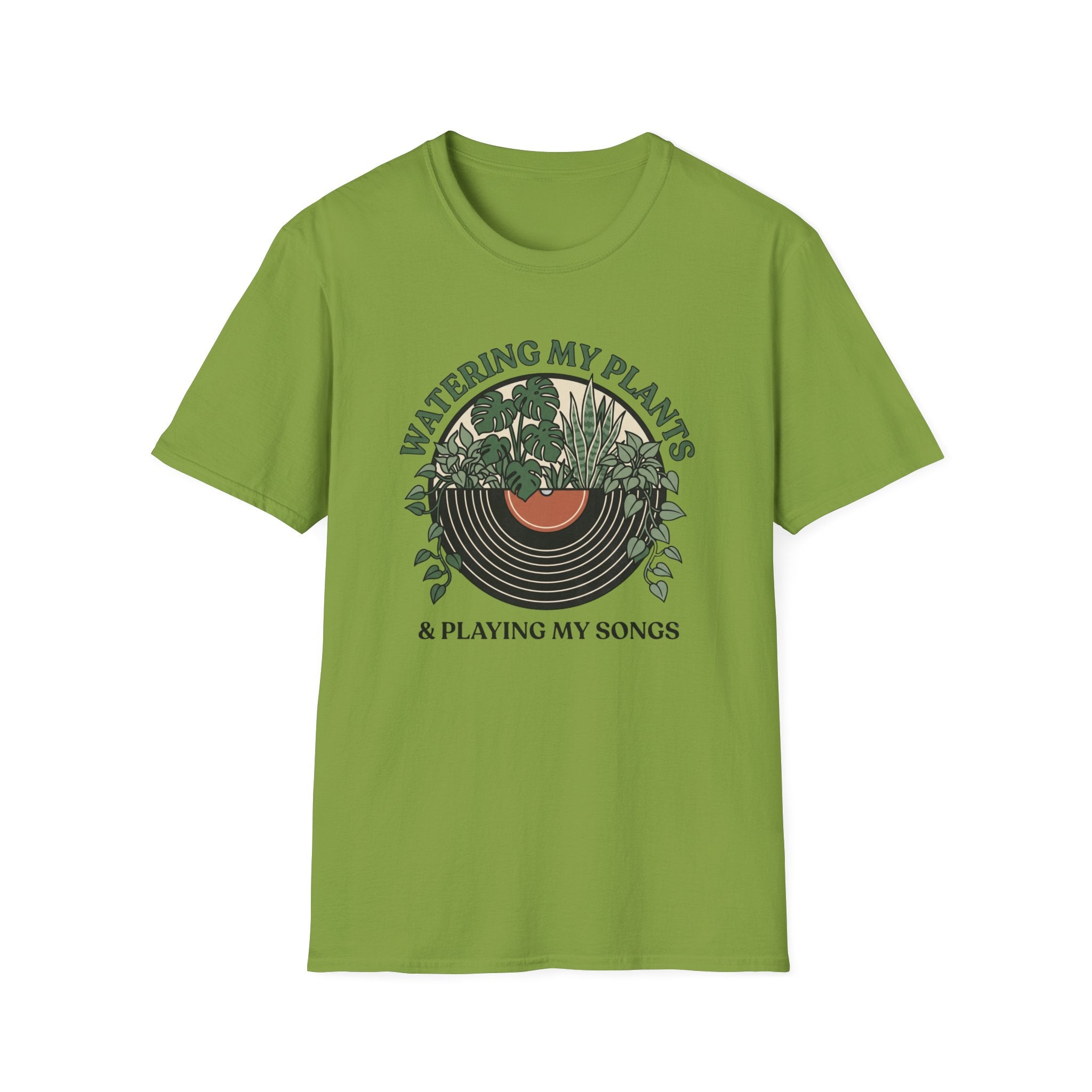 Watering My Plants & Playing My Songs T-Shirt