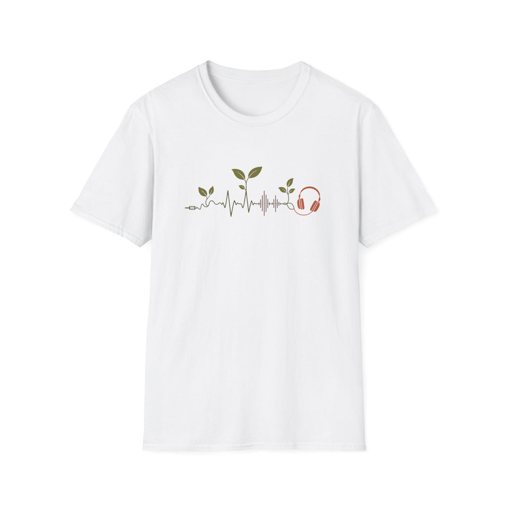 Plant Pulse Headphones T-Shirt