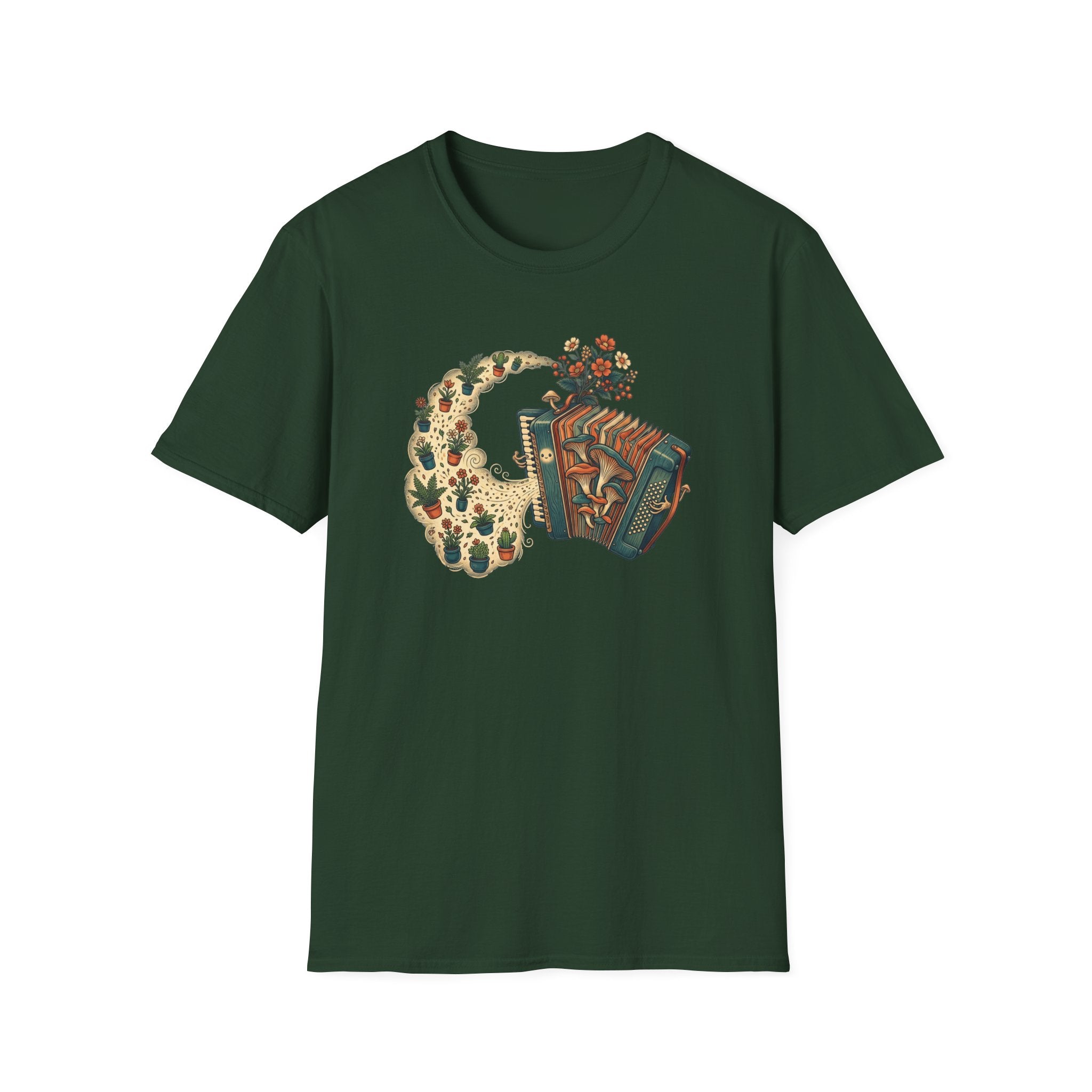 The Accordion Toadstool T-Shirt