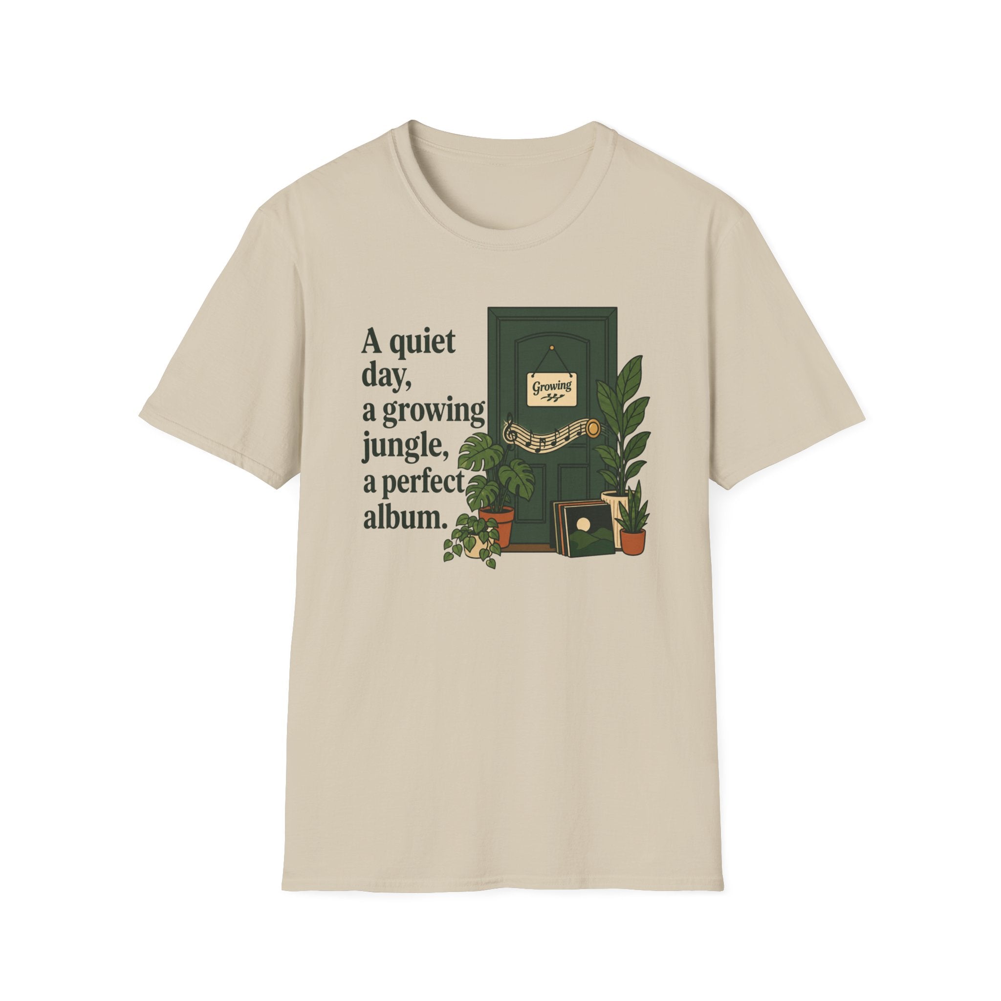 A Quiet Day, A Growing Jungle, A Perfect Album T-Shirt