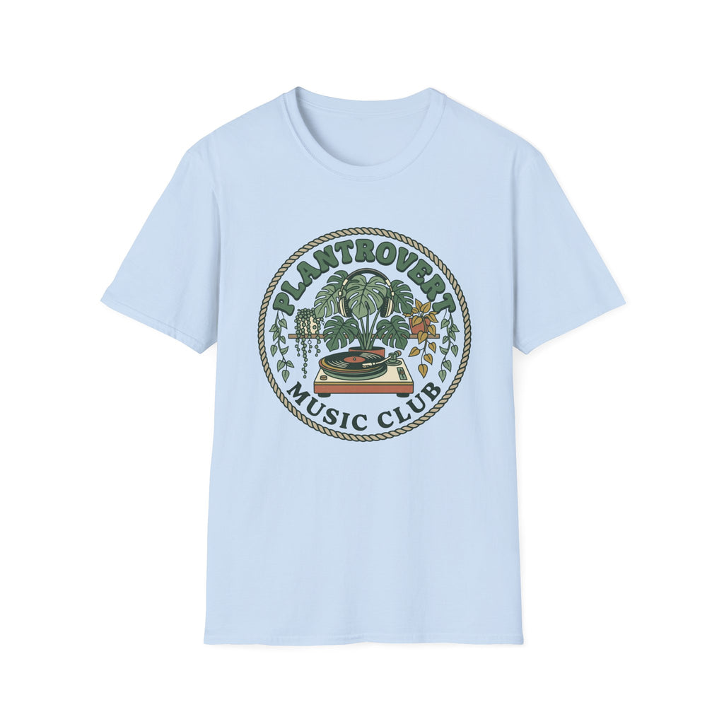 Plantrovert Music Club T-Shirt