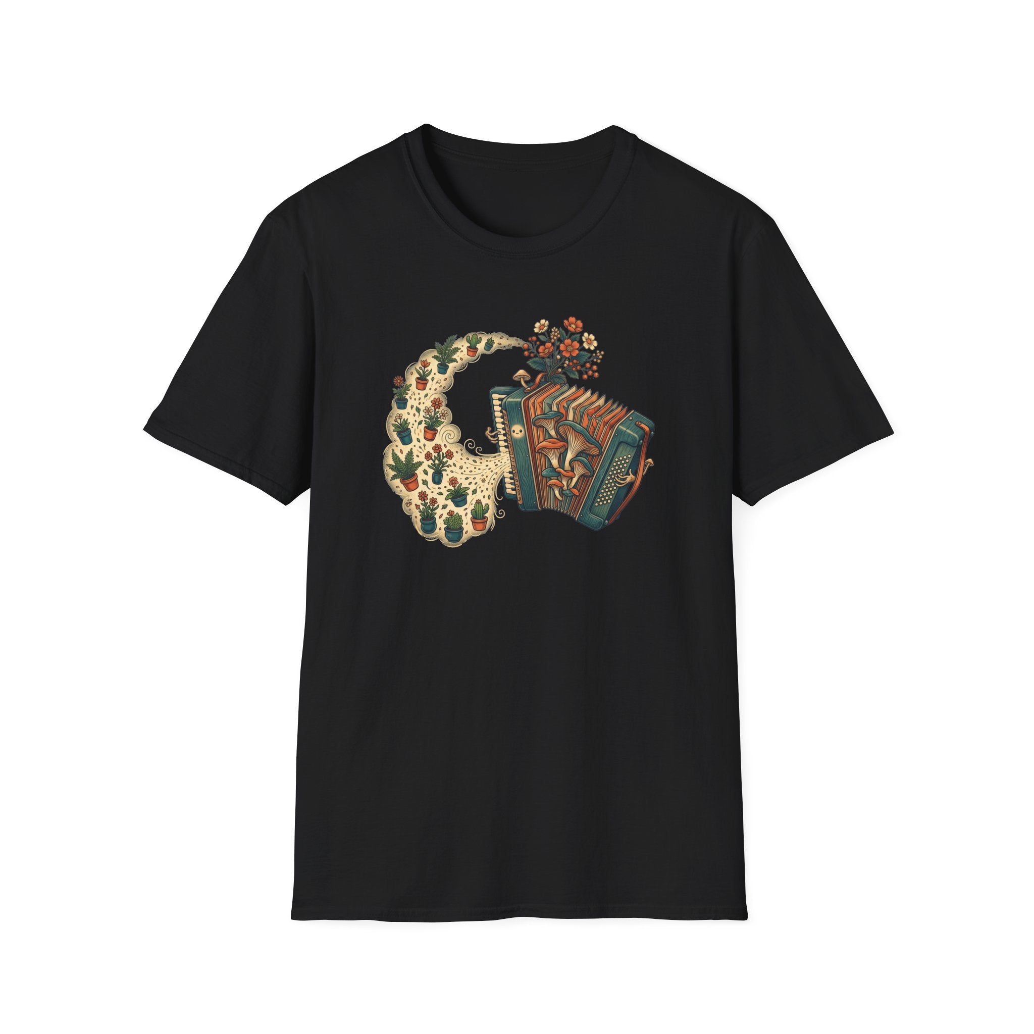 The Accordion Toadstool T-Shirt