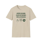Coffee, Plants, Vinyl T-Shirt