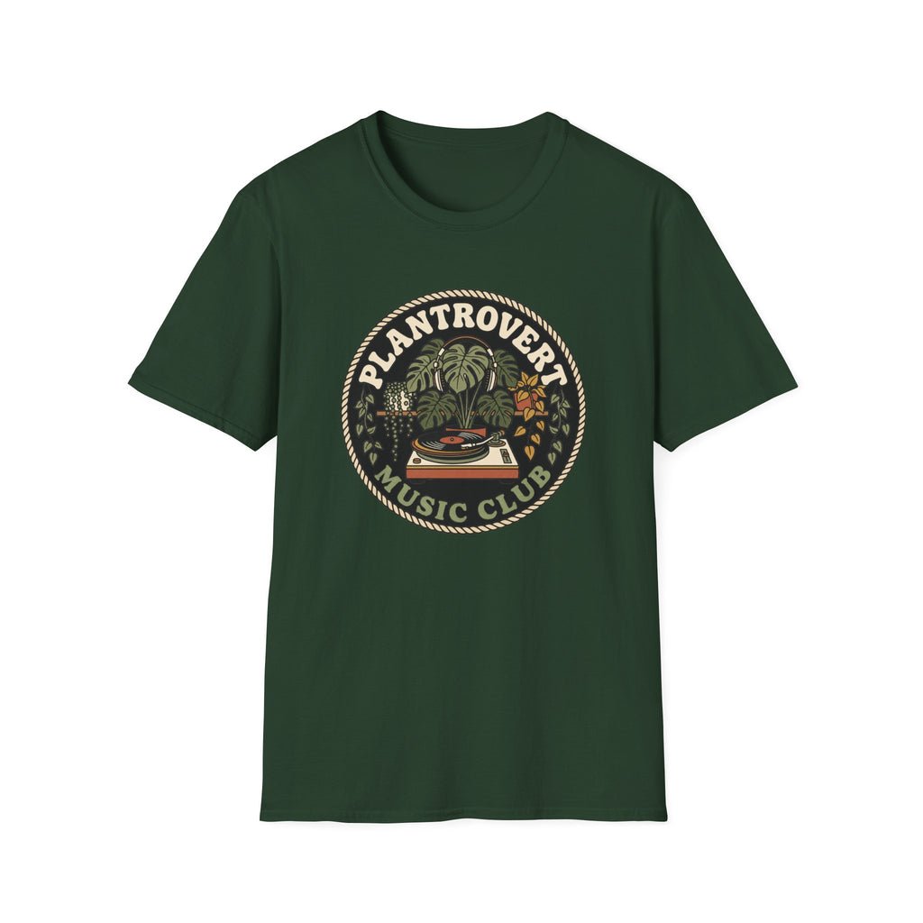 Plantrovert Music Club T-Shirt