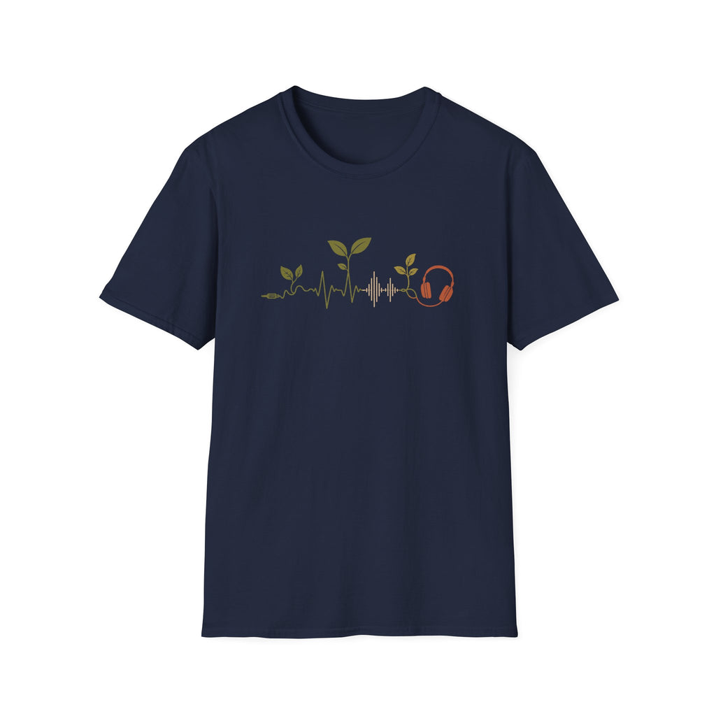 Plant Pulse Headphones T-Shirt