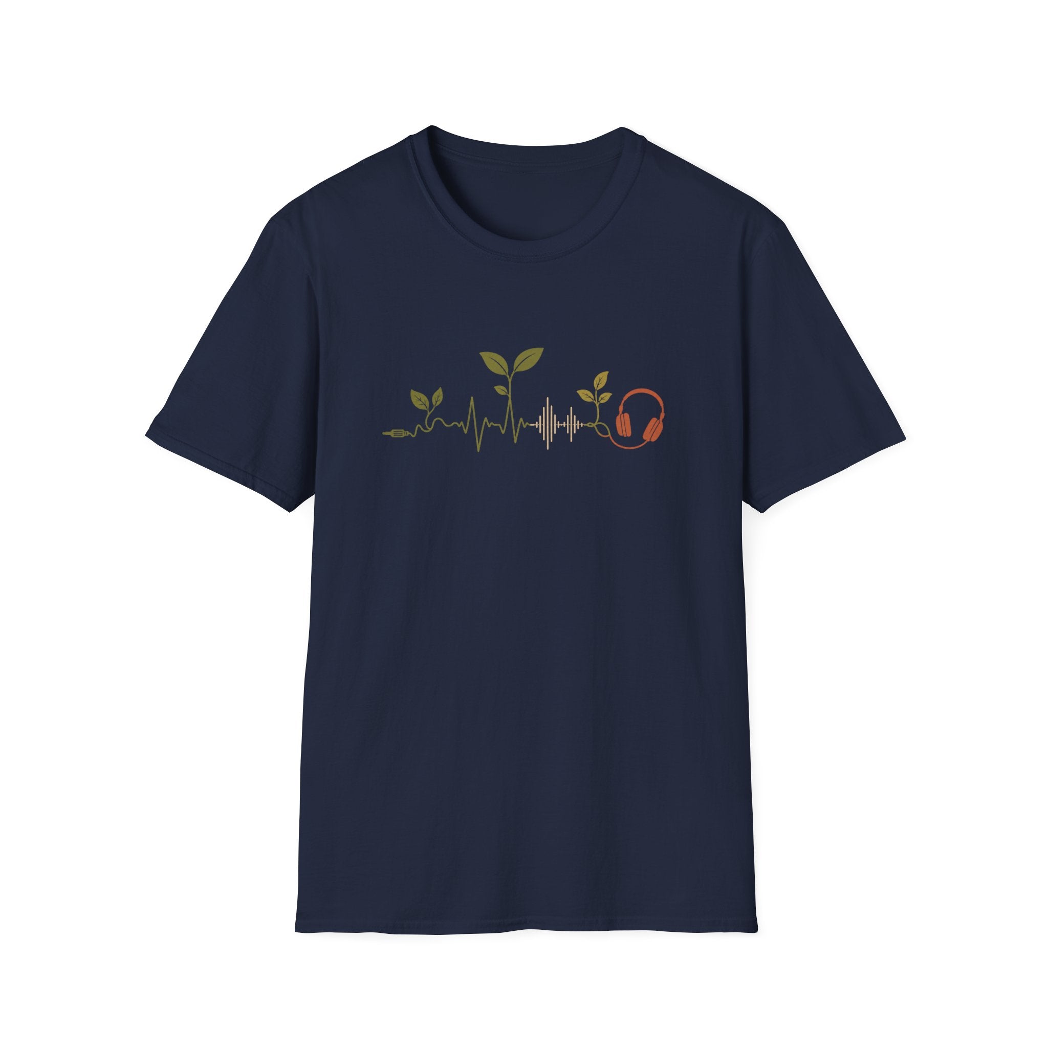 Plant Pulse Headphones T-Shirt