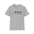 Peace. Love. Plants & Playlists. T-Shirt
