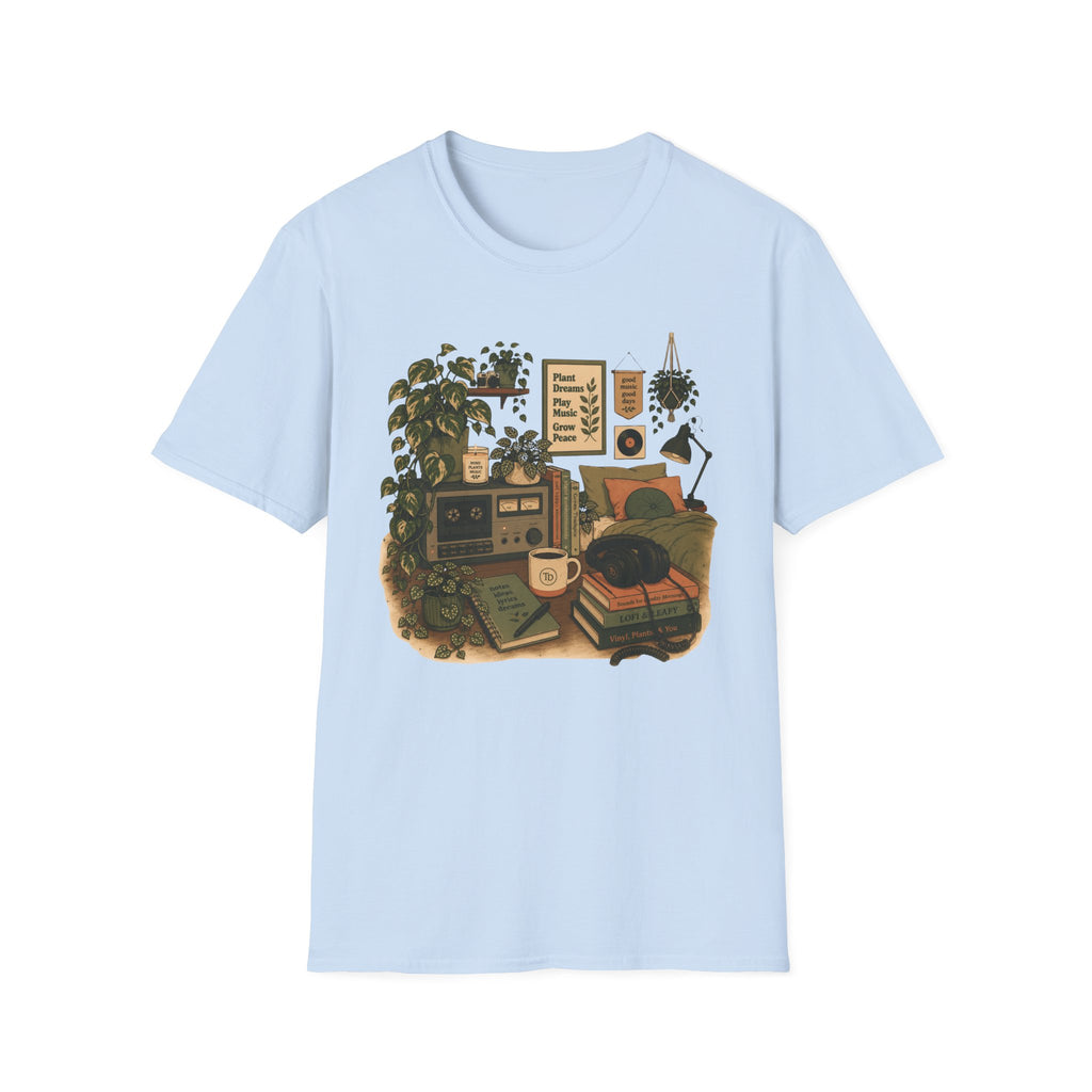 Thad Drive Lofi Bedroom Oasis T-Shirt