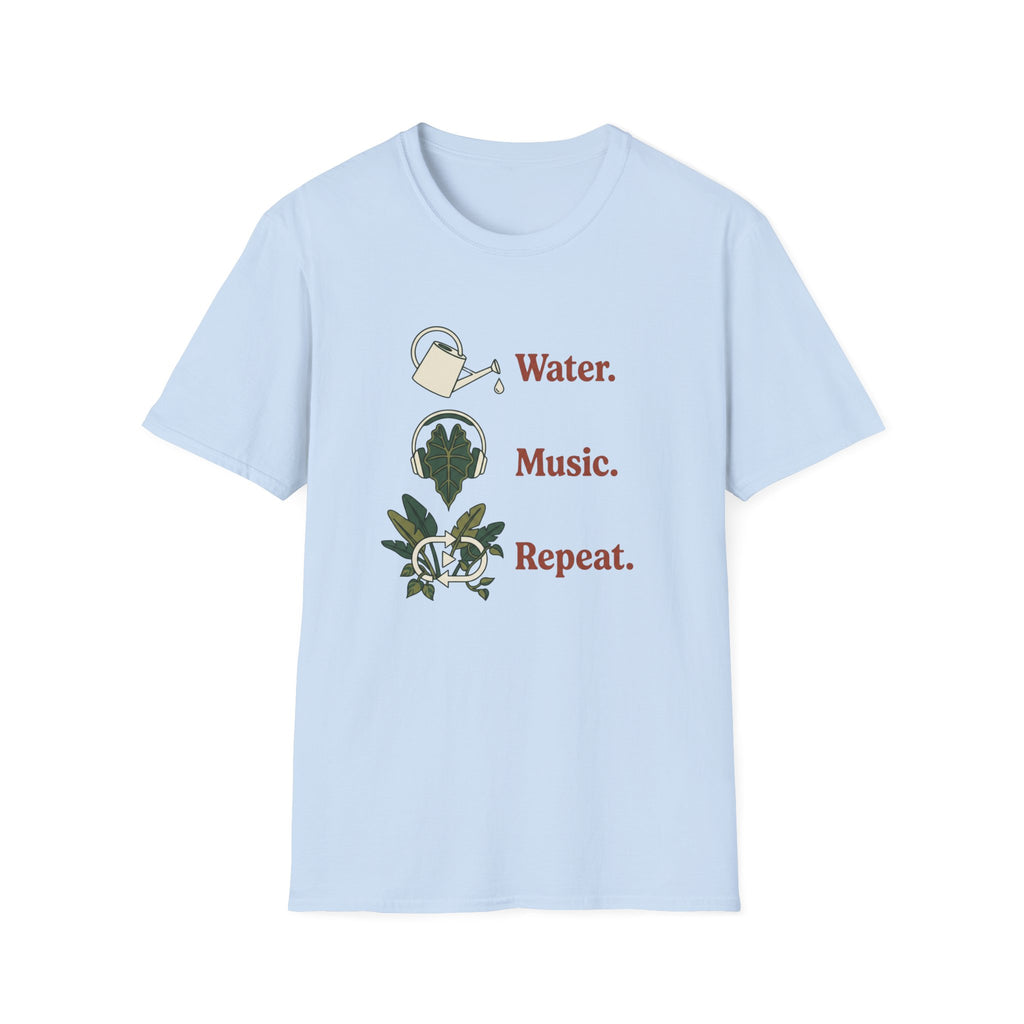 Water. Music. Repeat. T-Shirt