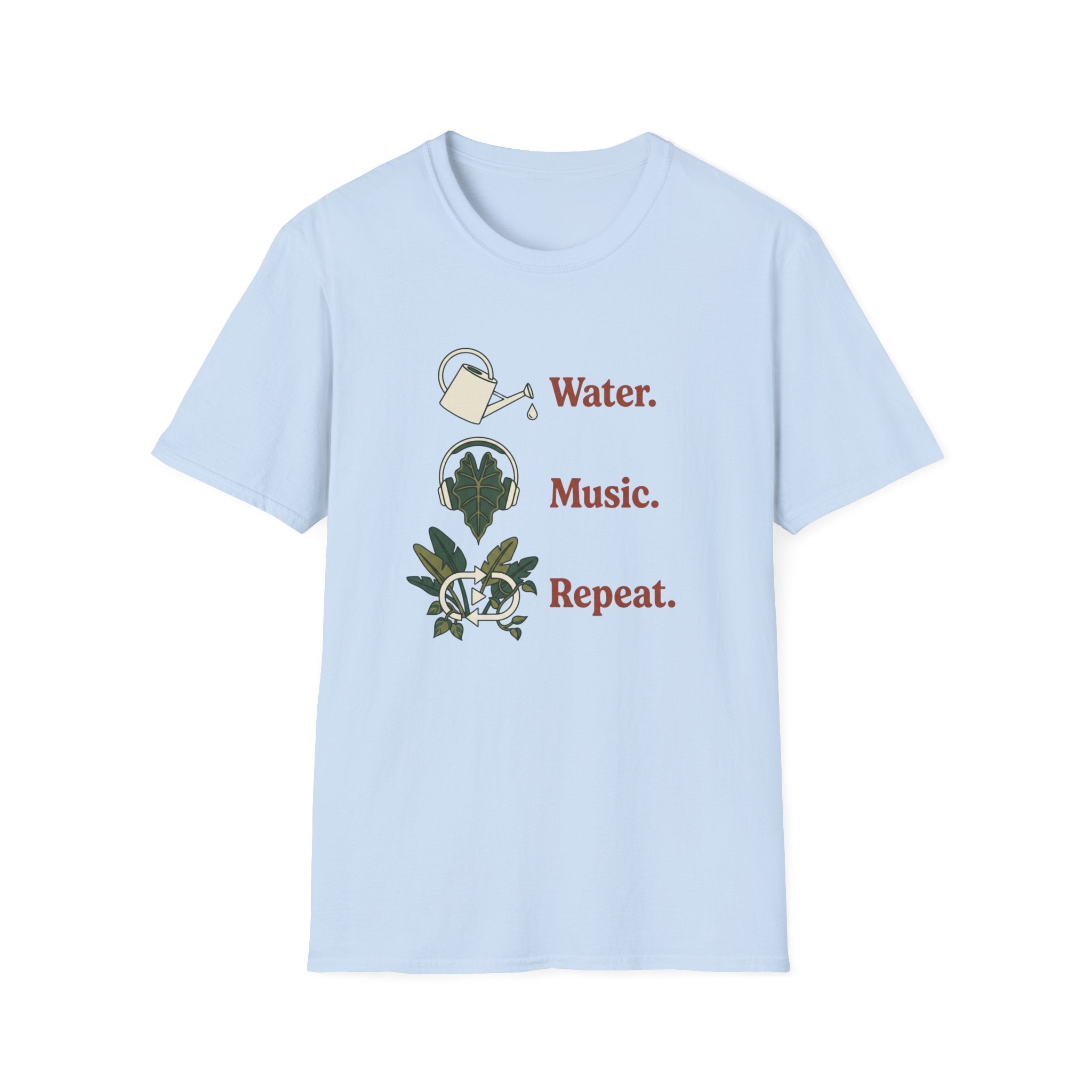 Water. Music. Repeat. T-Shirt