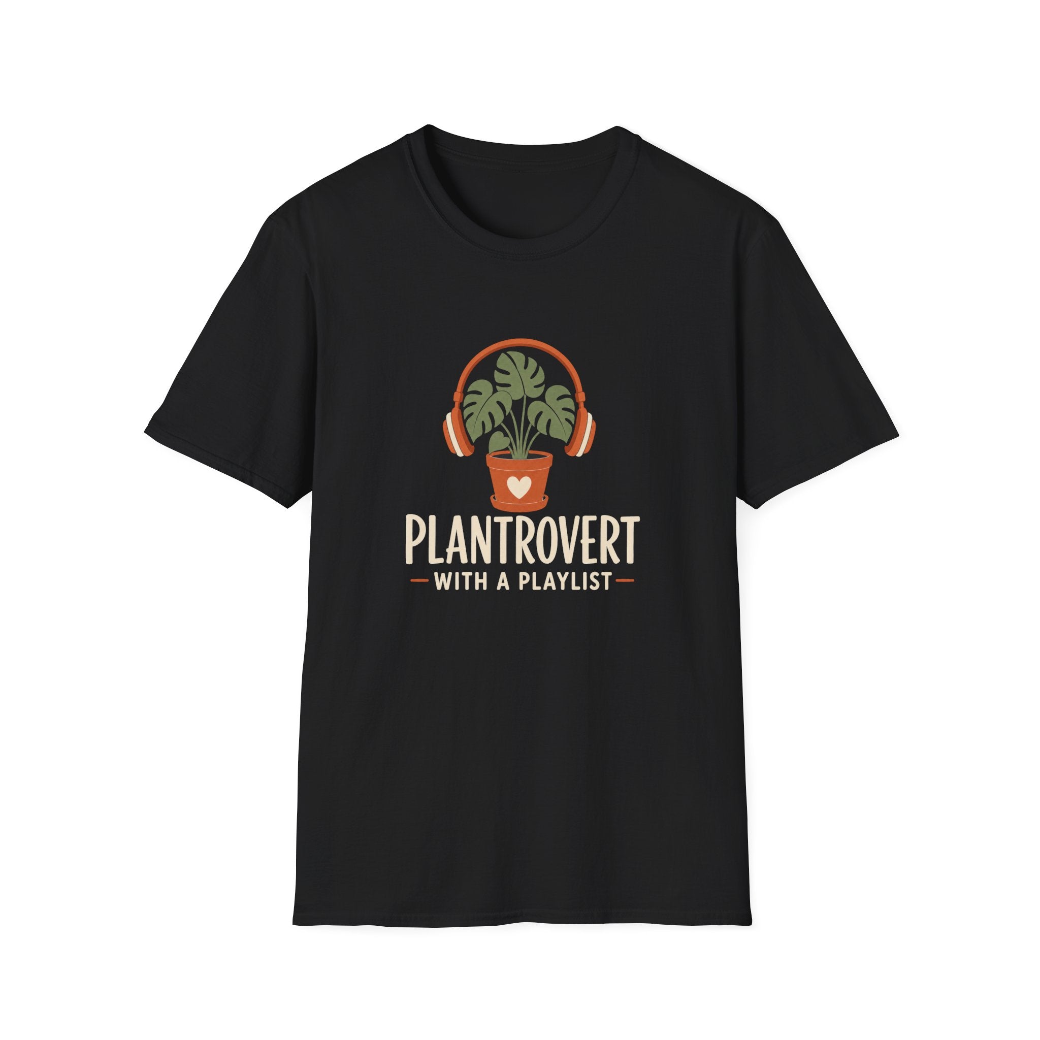 Plantrovert With A Playlist T-Shirt