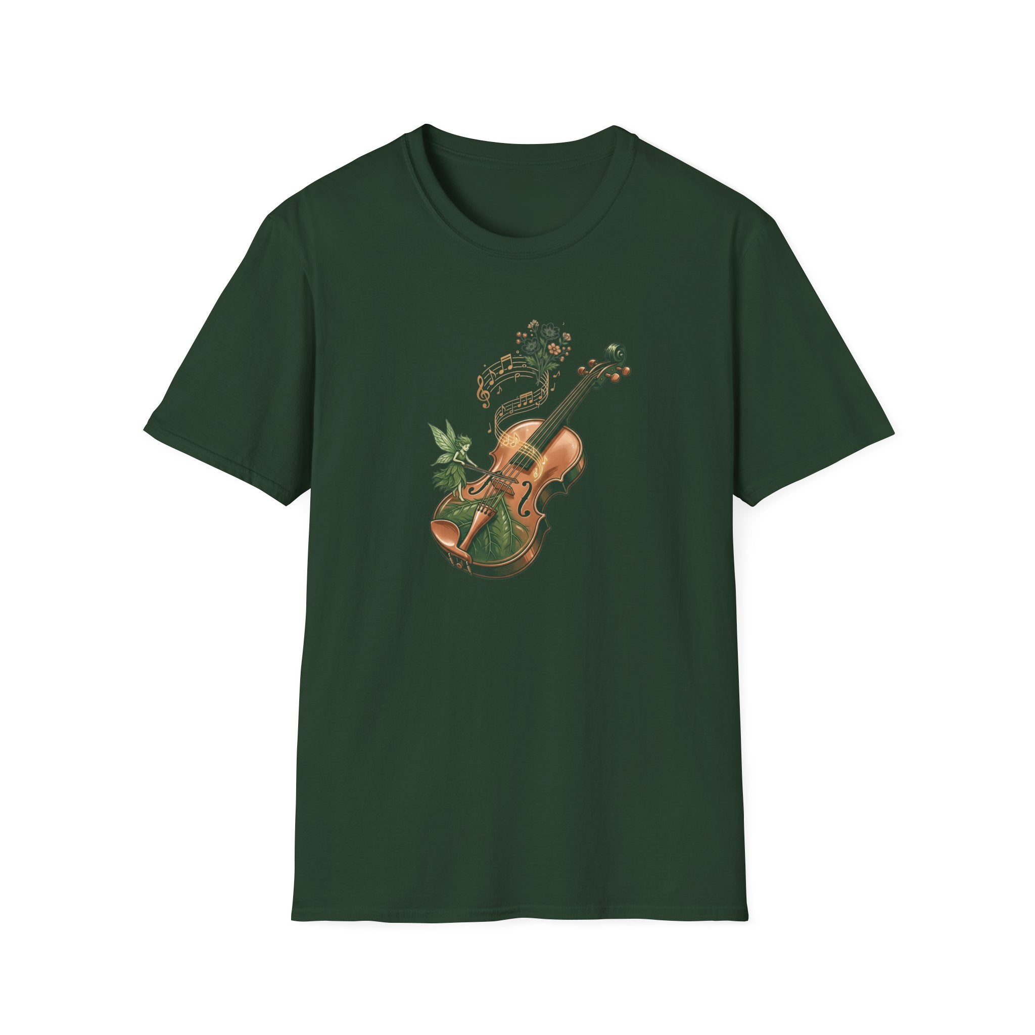 The Fiddle-Leaf Violin T-Shirt