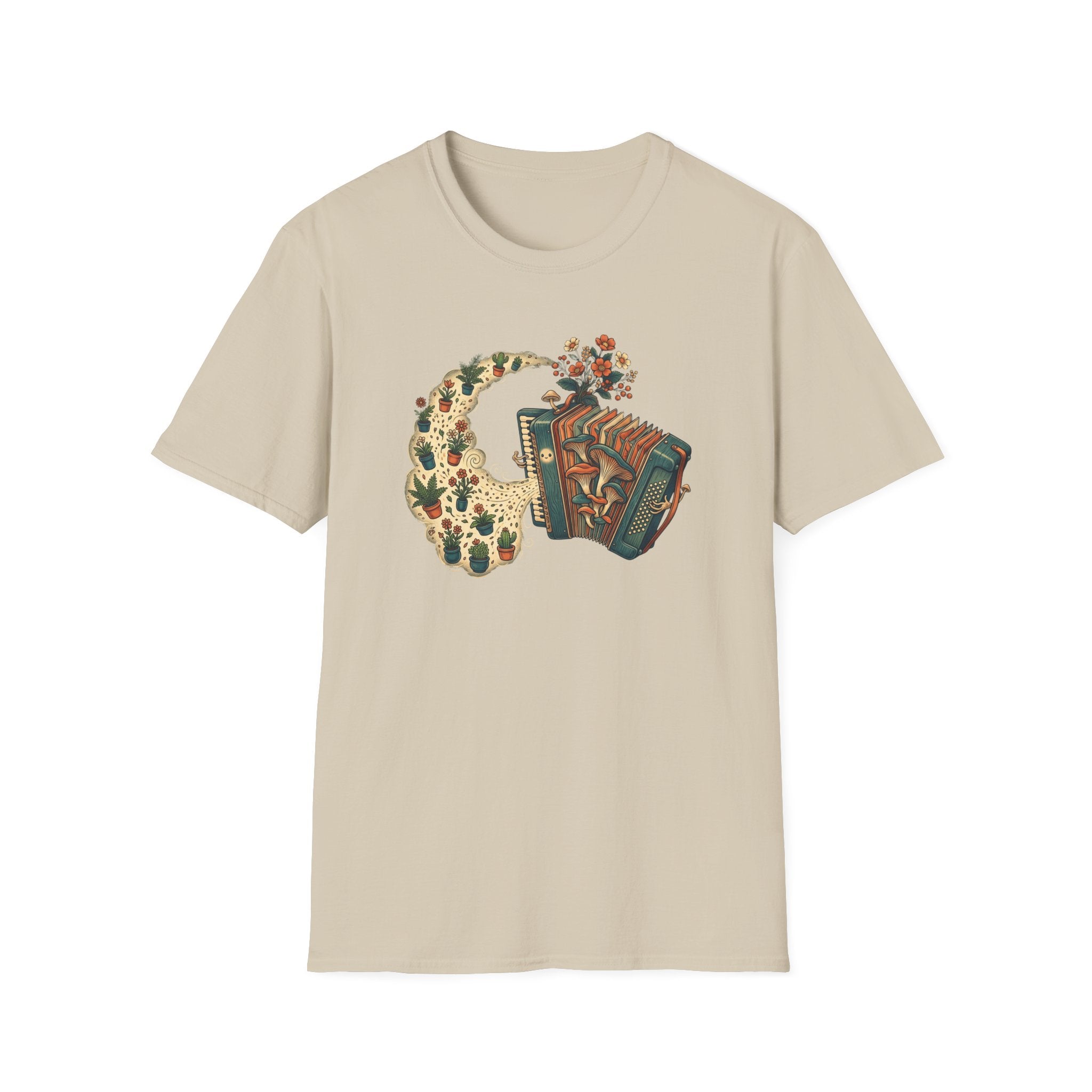 The Accordion Toadstool T-Shirt