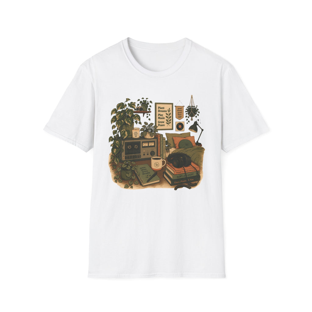 Thad Drive Lofi Bedroom Oasis T-Shirt