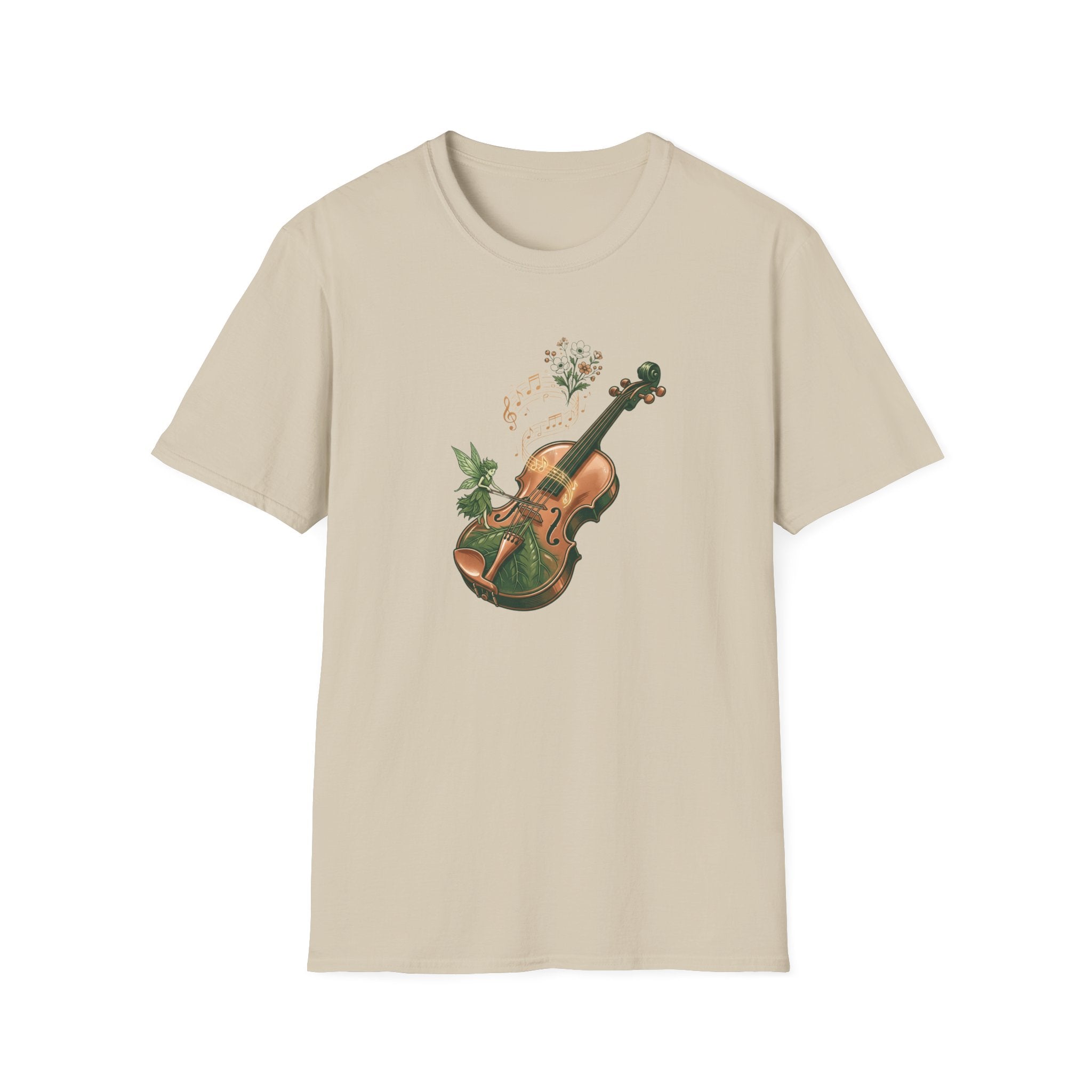 The Fiddle-Leaf Violin T-Shirt