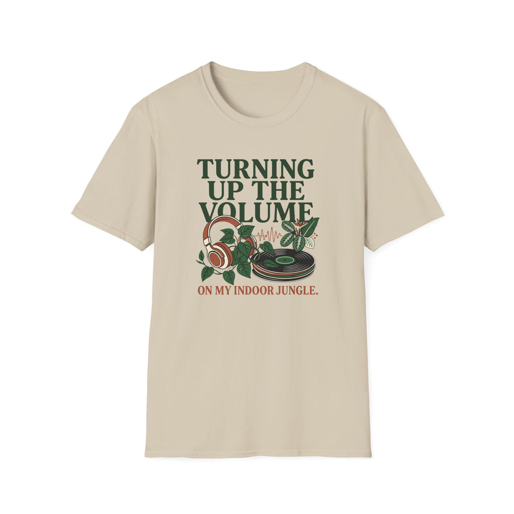 Turning Up the Volume on my Indoor Jungle T-Shirt