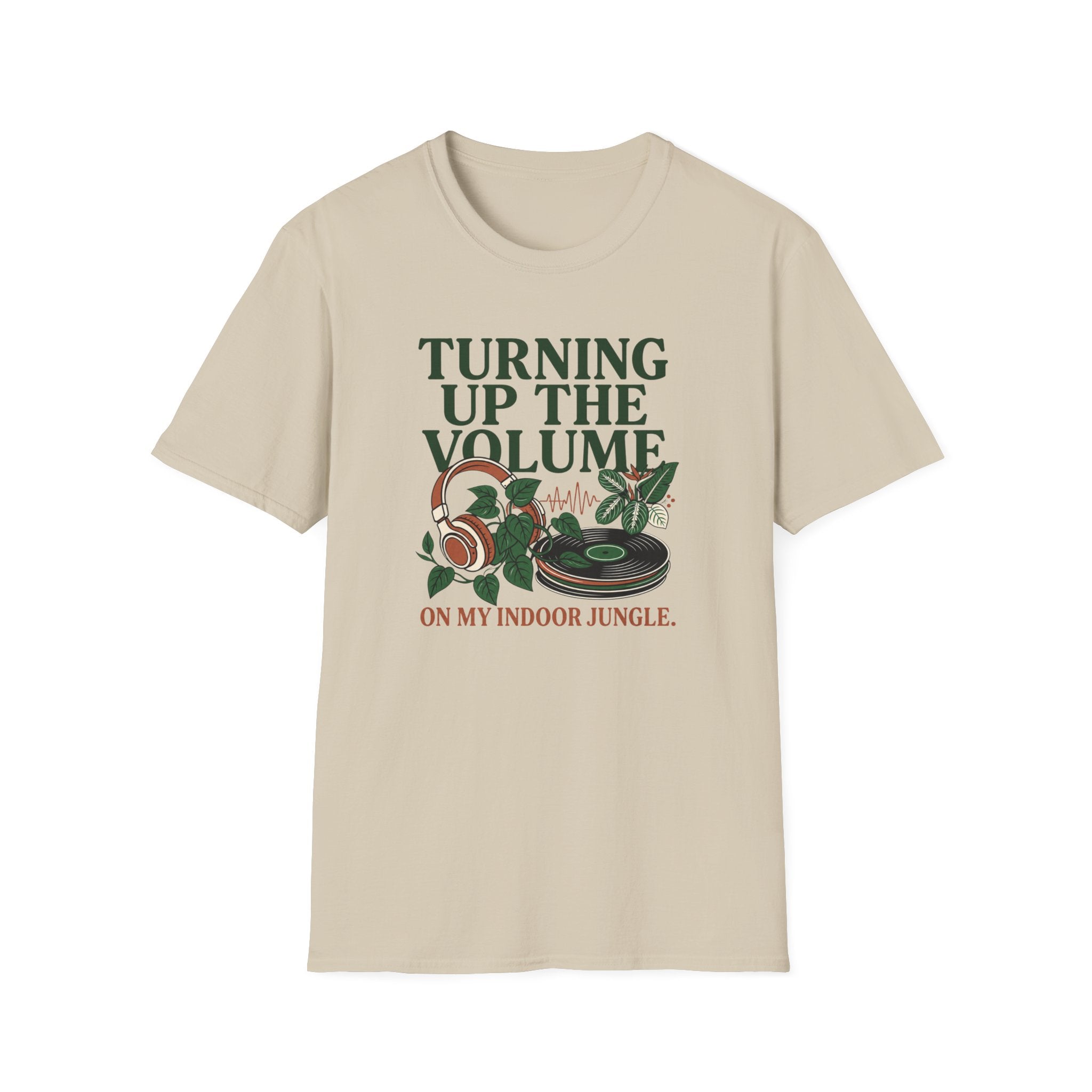Turning Up the Volume on my Indoor Jungle T-Shirt