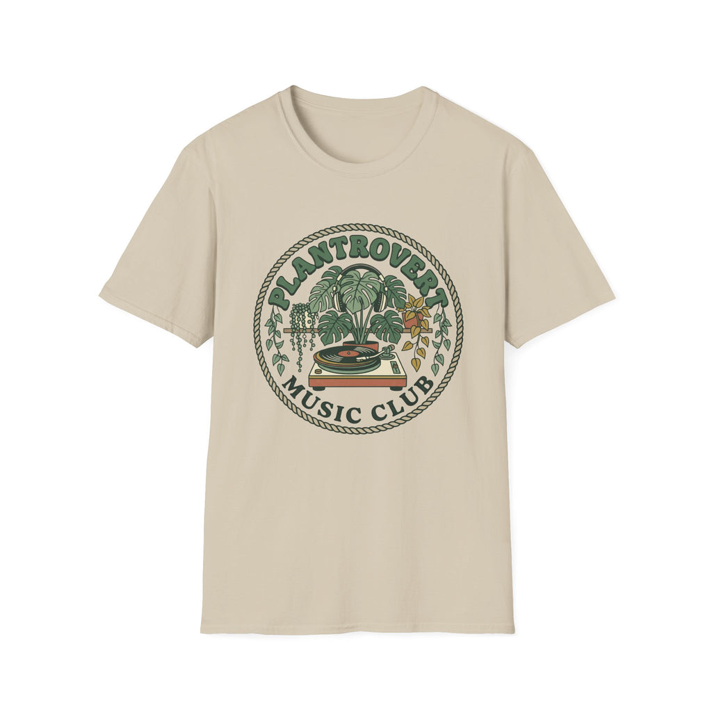 Plantrovert Music Club T-Shirt