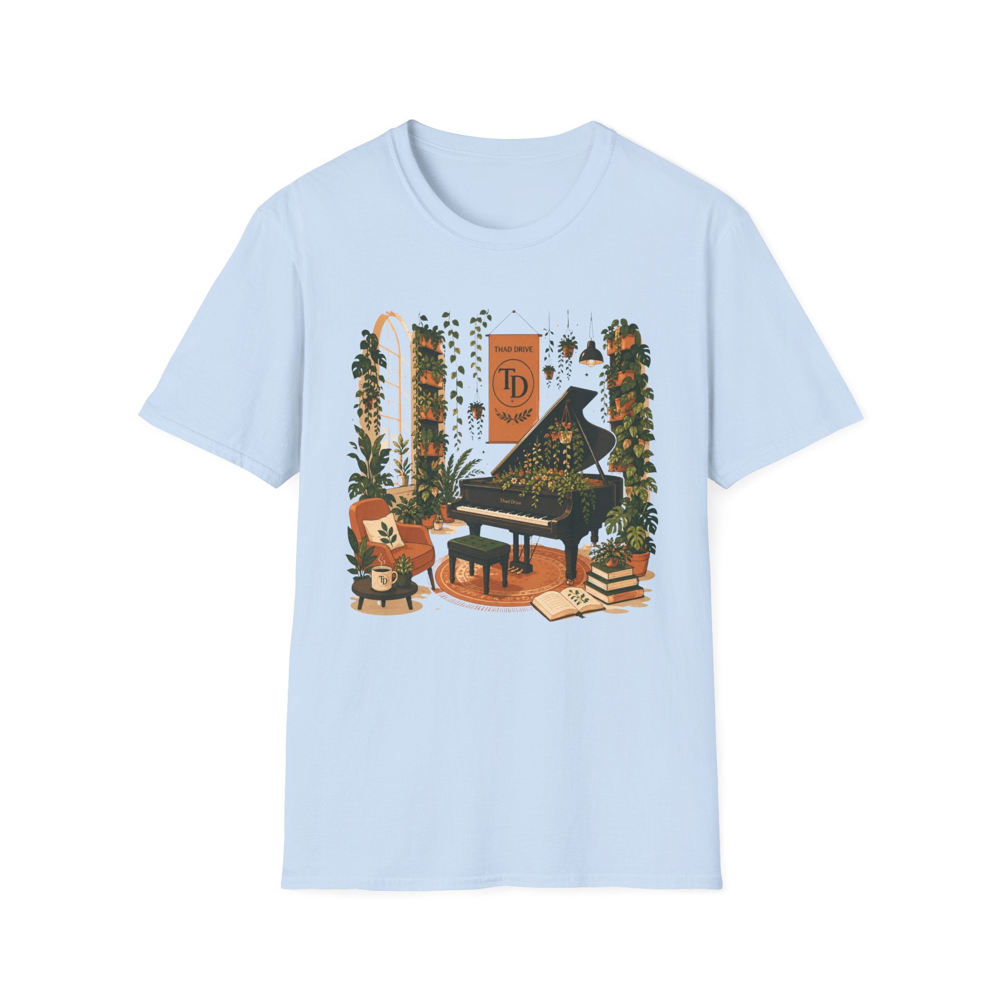 Thad Drive Library of Sound T-Shirt