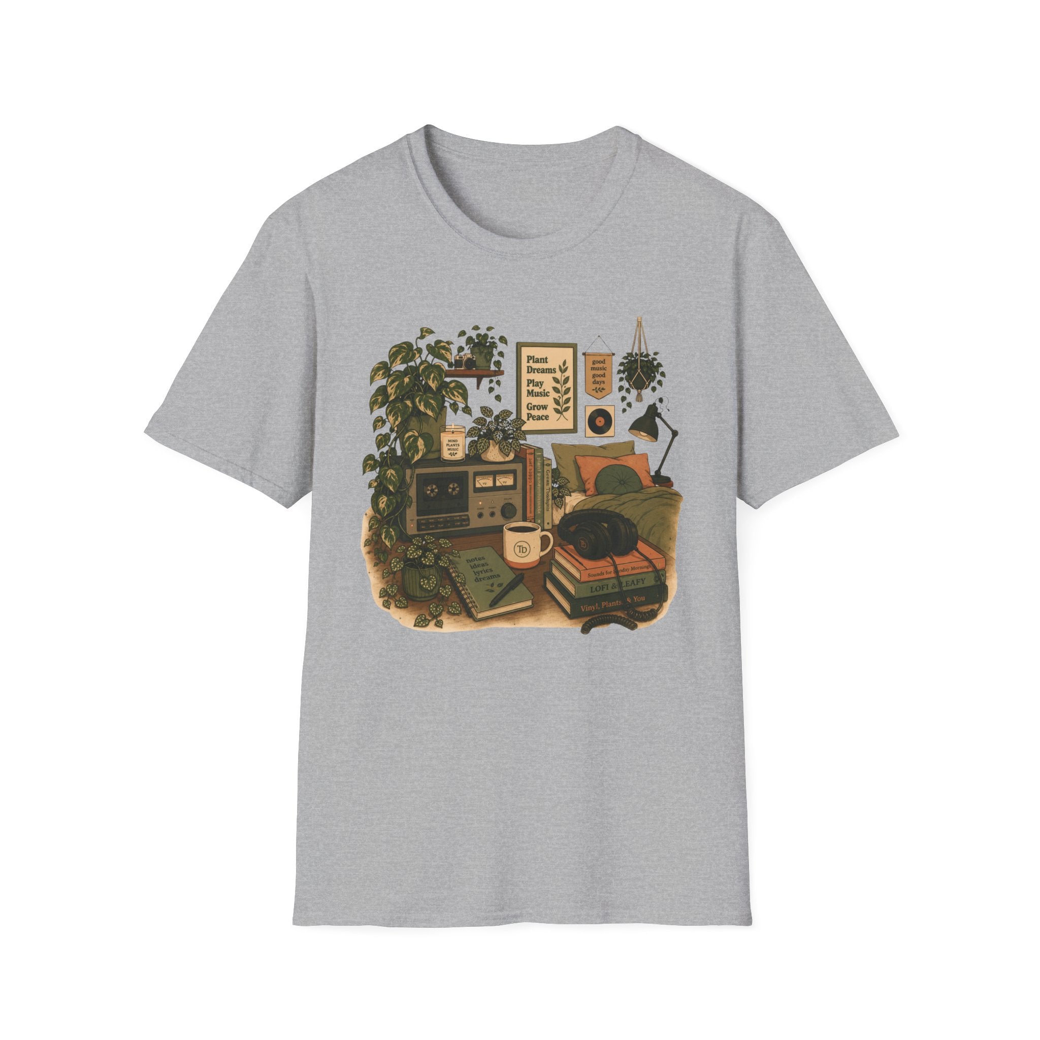 Thad Drive Lofi Bedroom Oasis T-Shirt