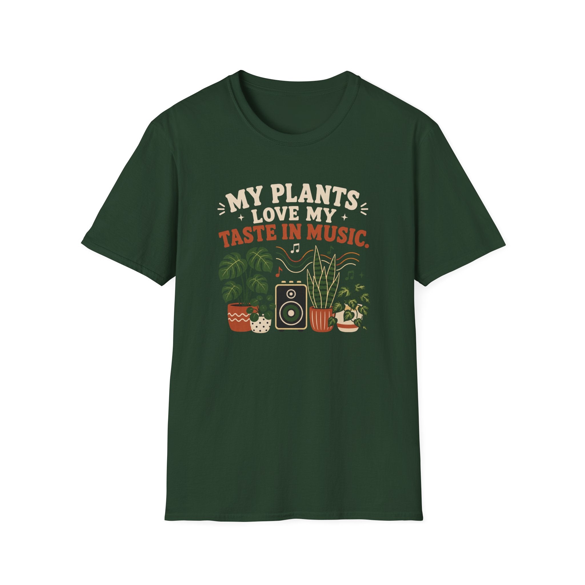 My Plants Love My Taste In Music T-Shirt