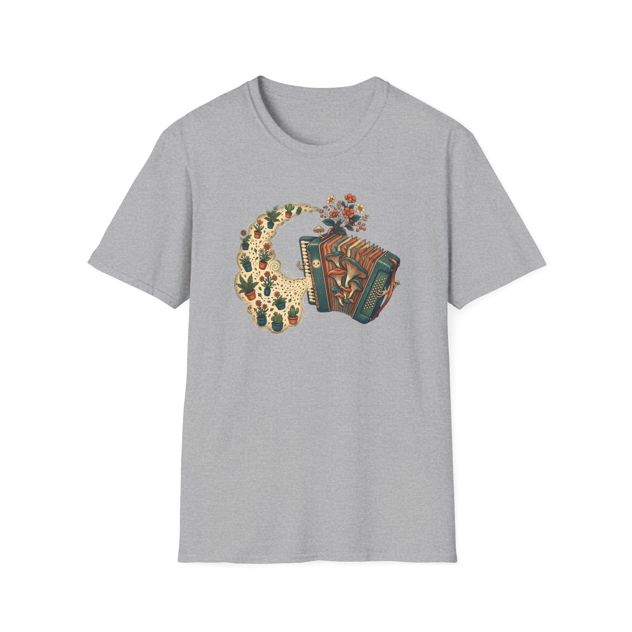 The Accordion Toadstool T-Shirt