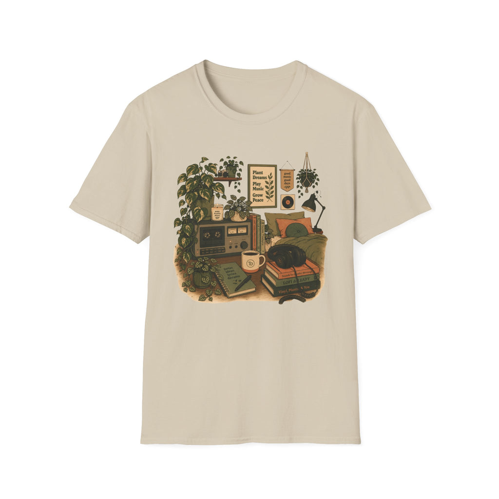 Thad Drive Lofi Bedroom Oasis T-Shirt