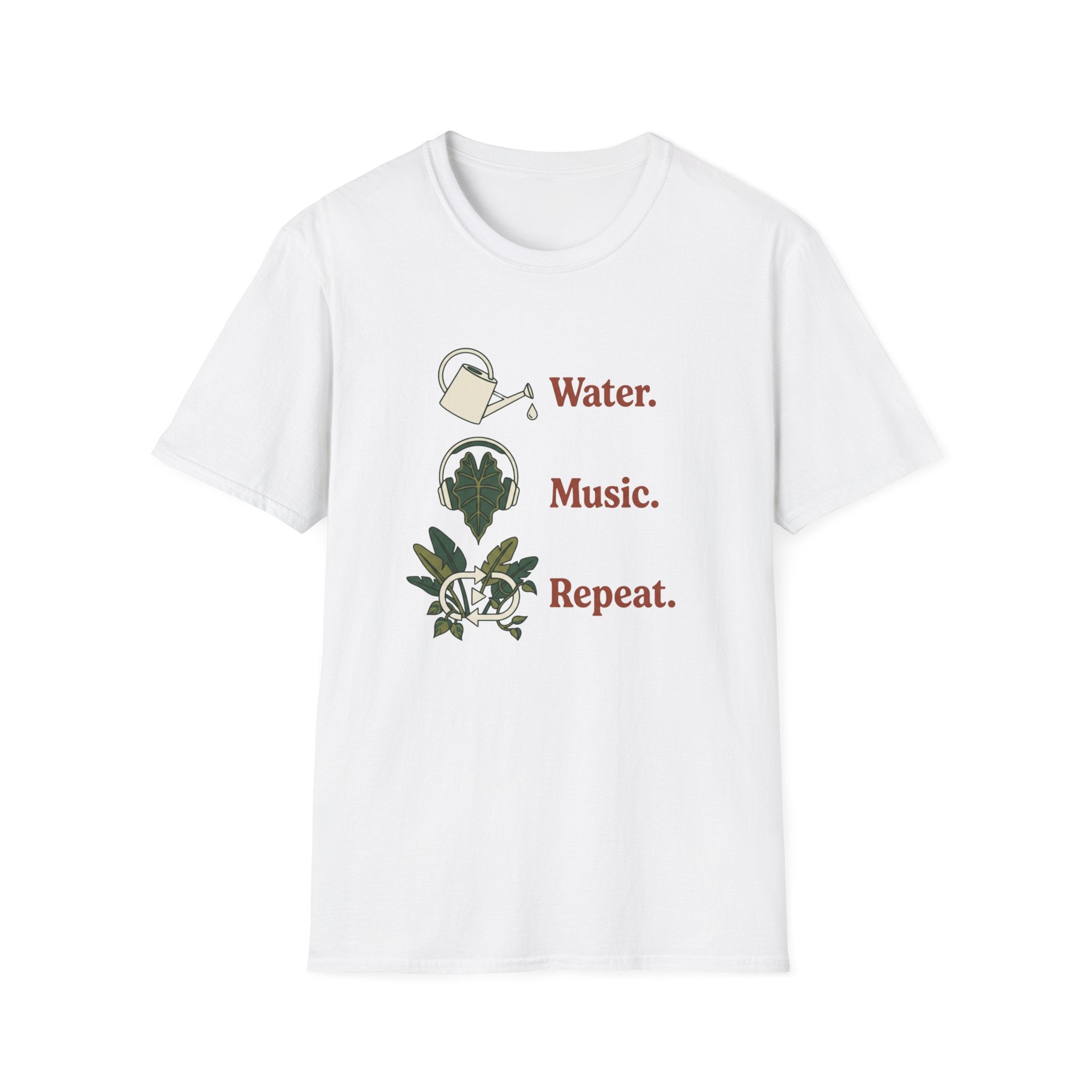 Water. Music. Repeat. T-Shirt