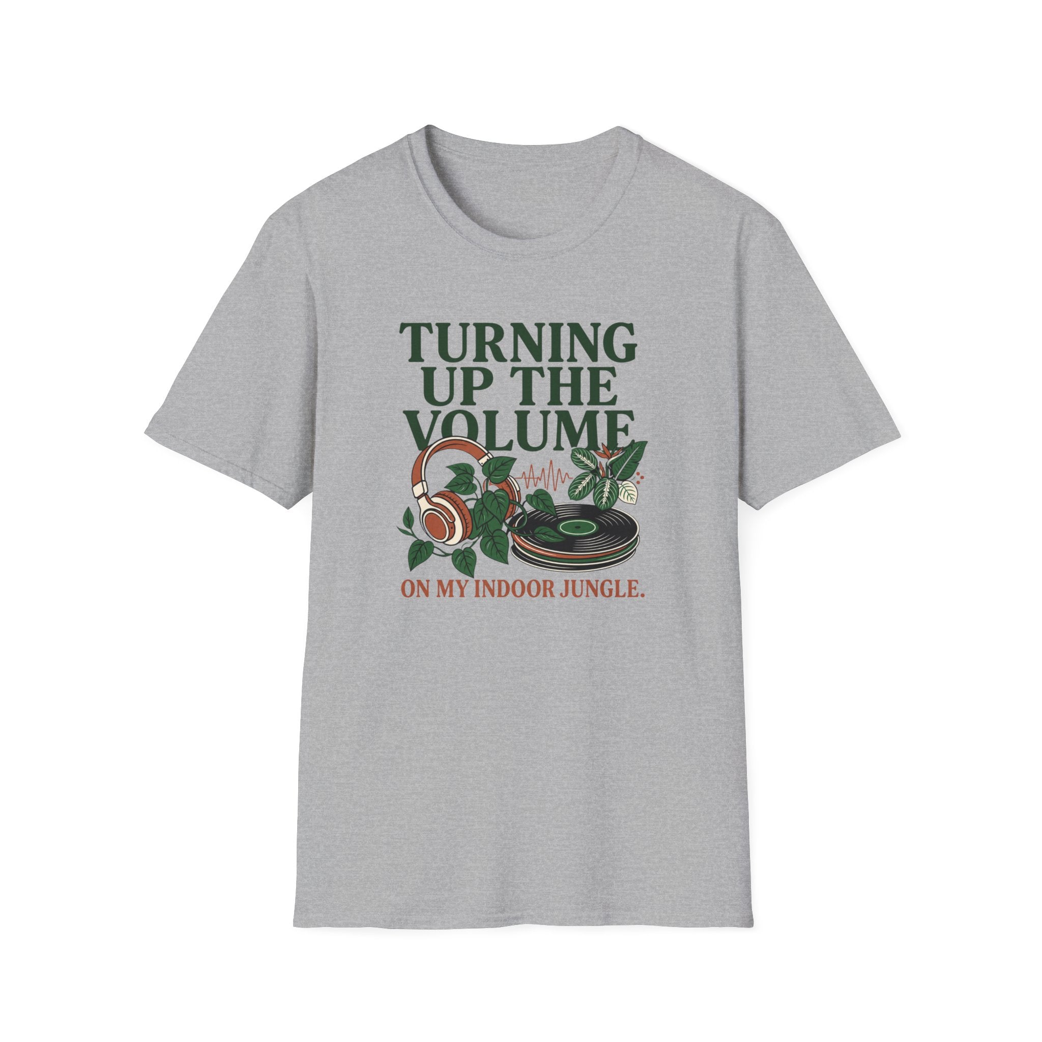 Turning Up the Volume on my Indoor Jungle T-Shirt