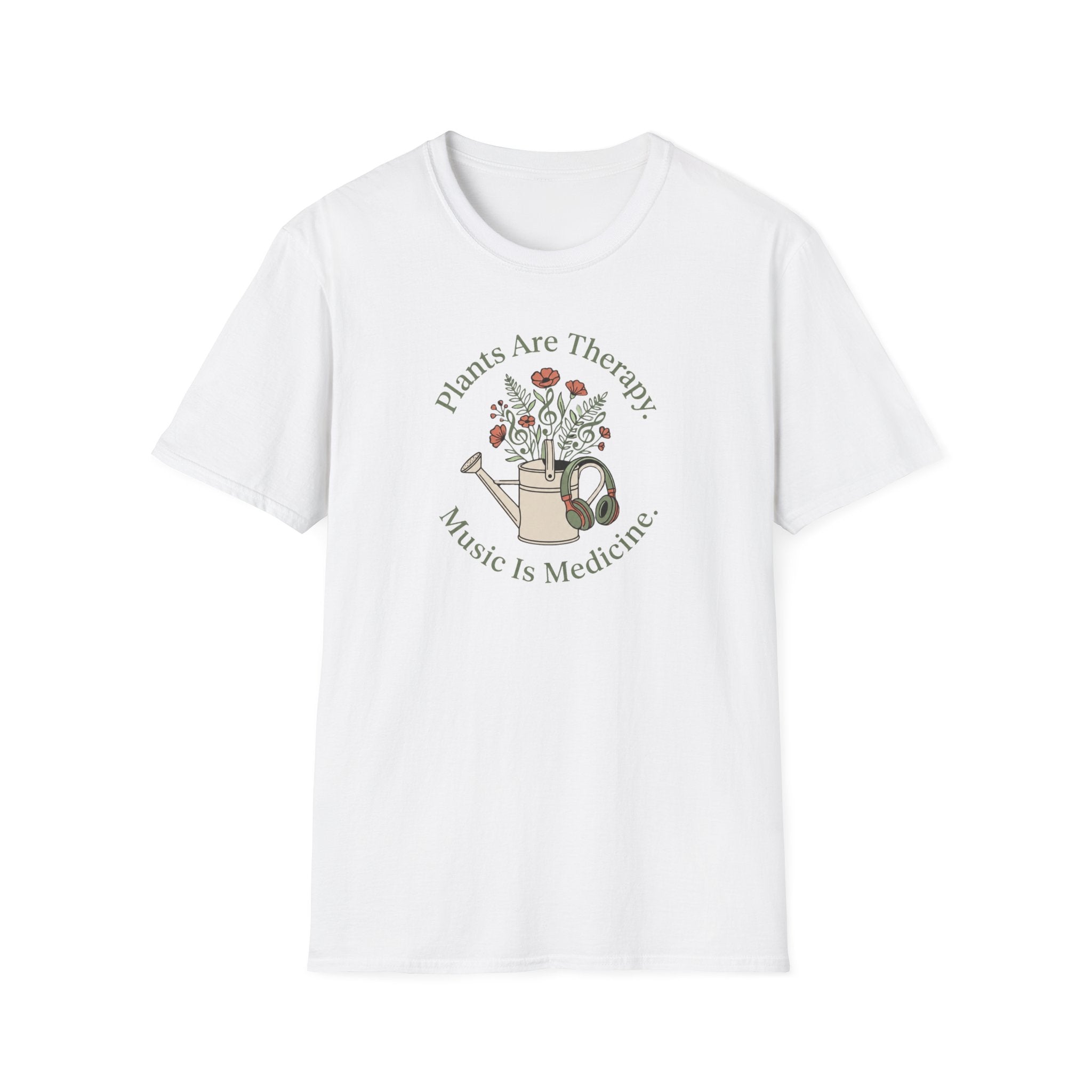 Plants Are Medicine. Music is Medicine T-Shirt
