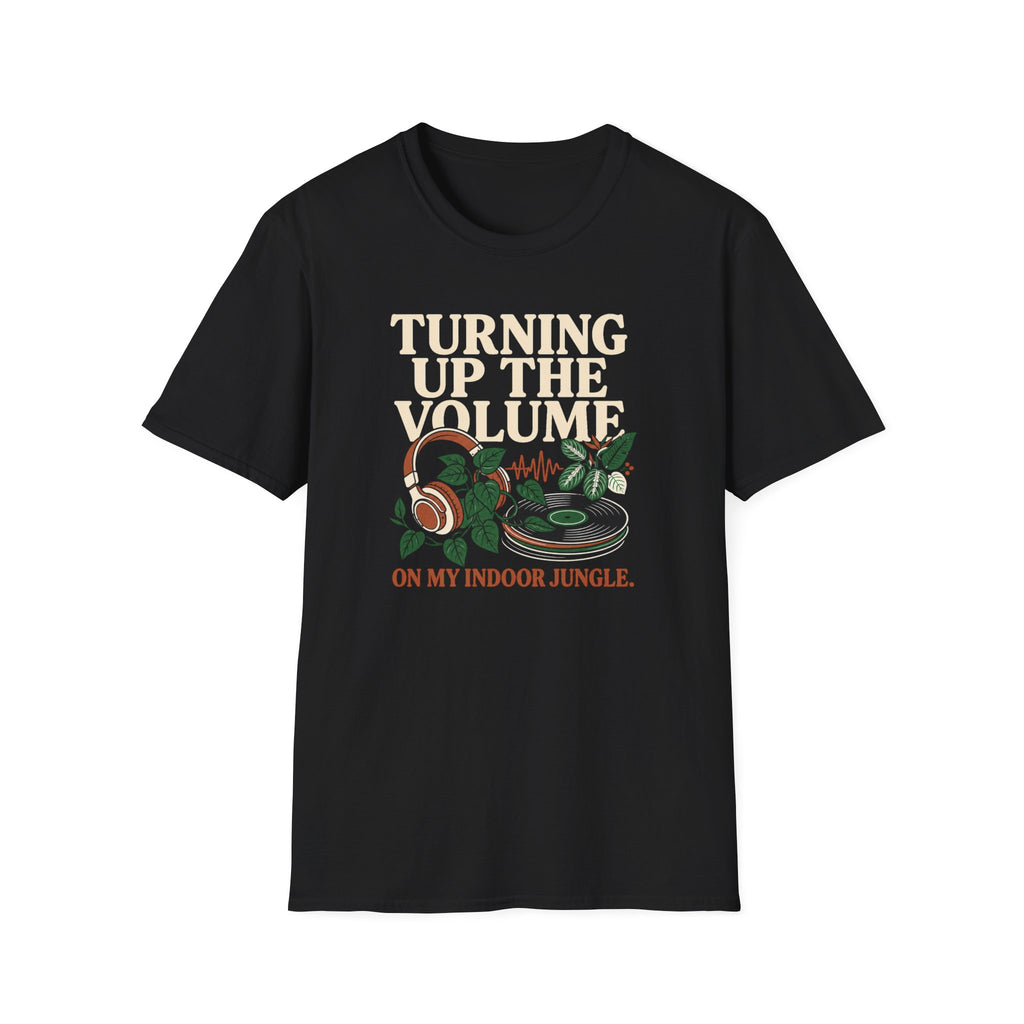 Turning Up the Volume on my Indoor Jungle T-Shirt