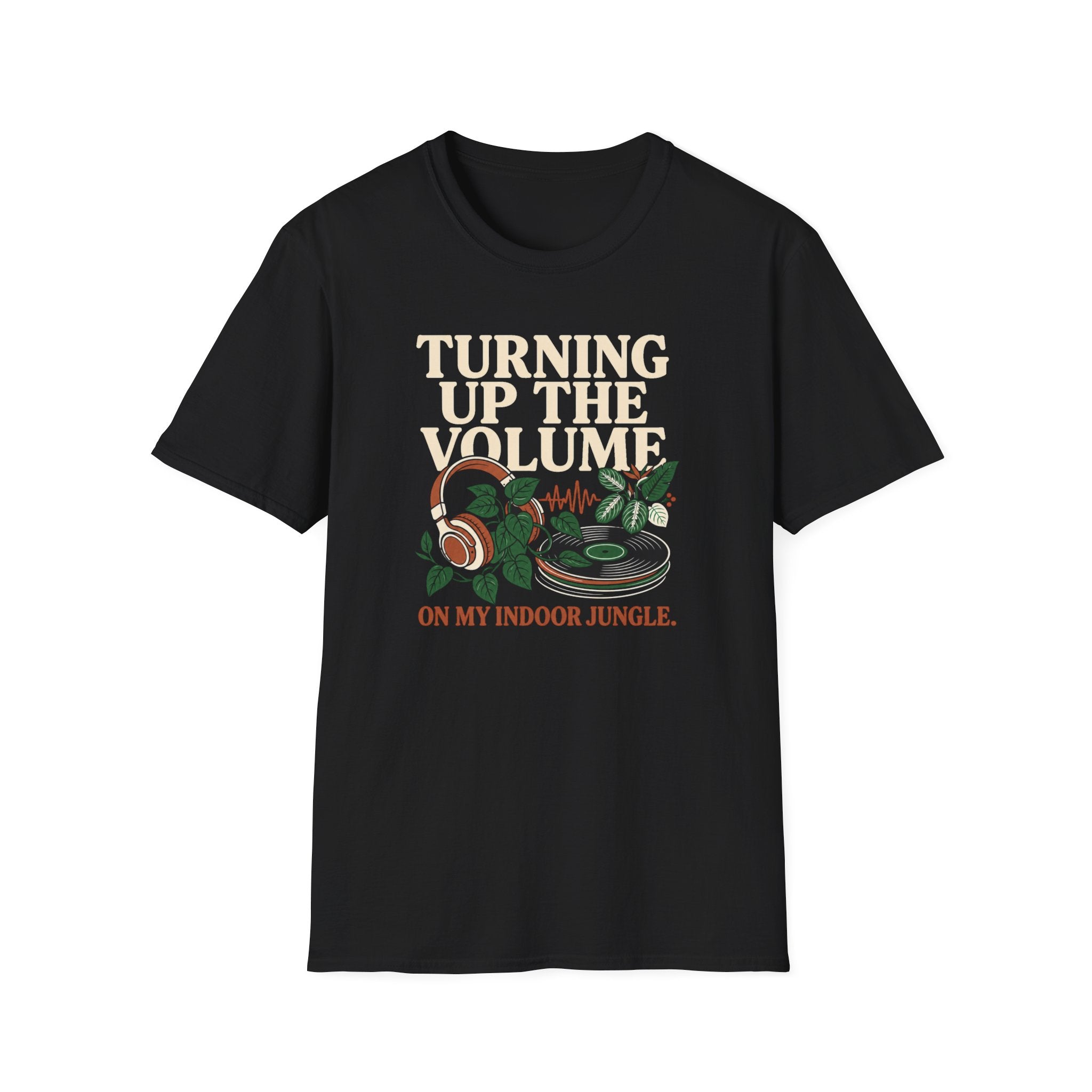Turning Up the Volume on my Indoor Jungle T-Shirt