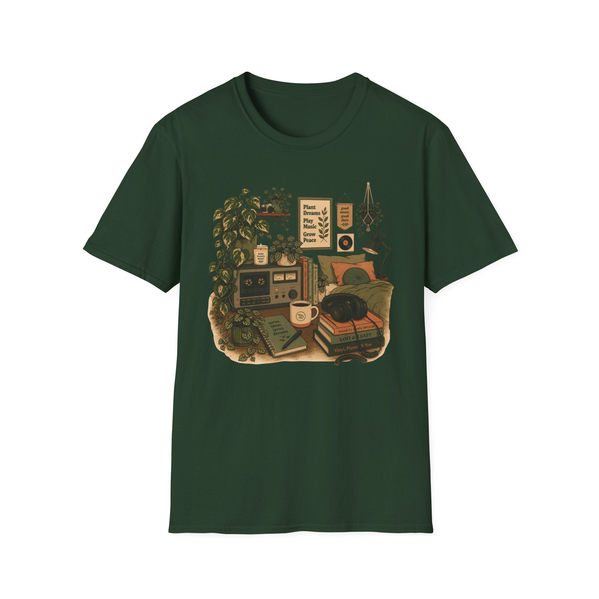 Thad Drive Lofi Bedroom Oasis T-Shirt
