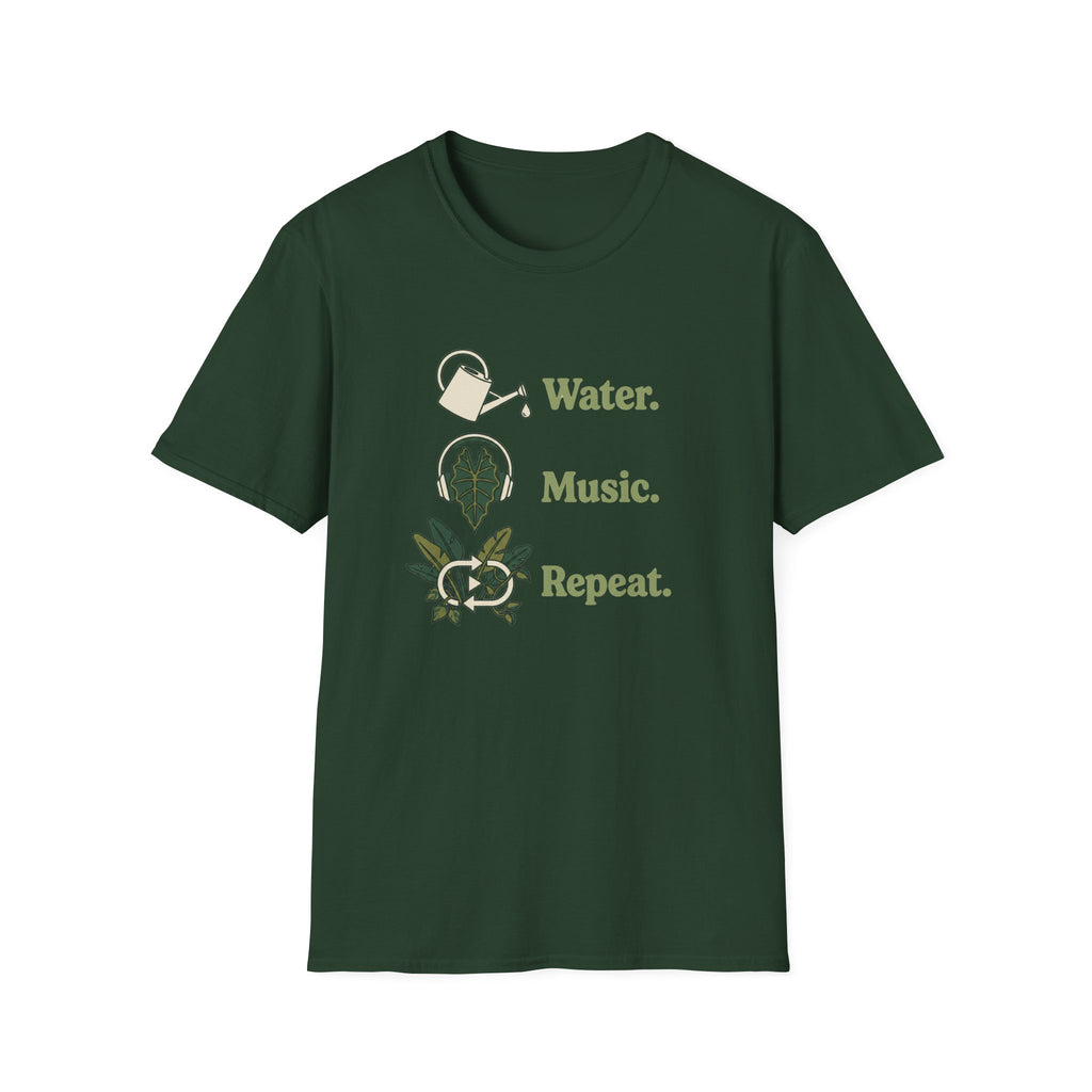 Water. Music. Repeat. T-Shirt