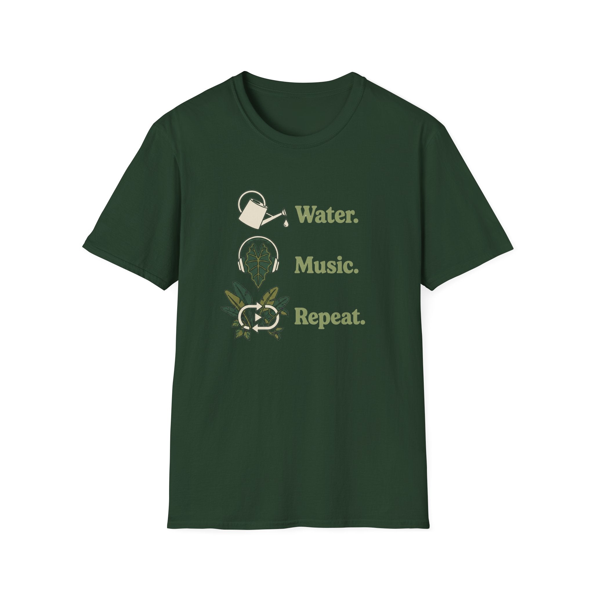 Water. Music. Repeat. T-Shirt