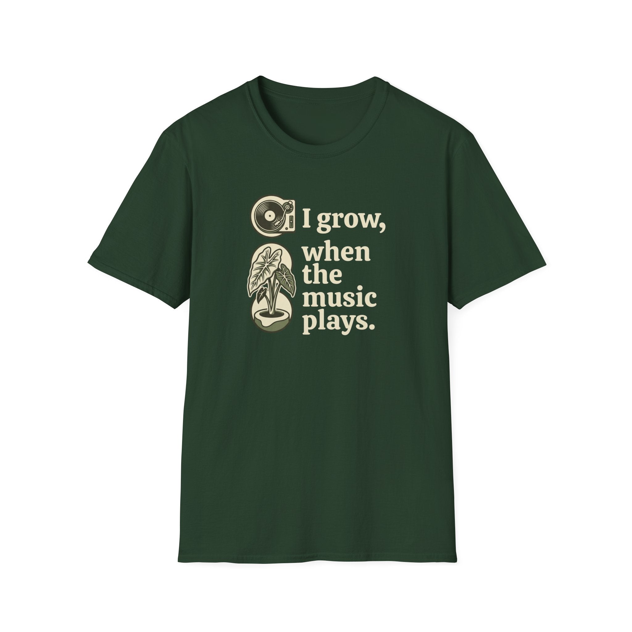 I Grow When The Music Plays T-Shirt
