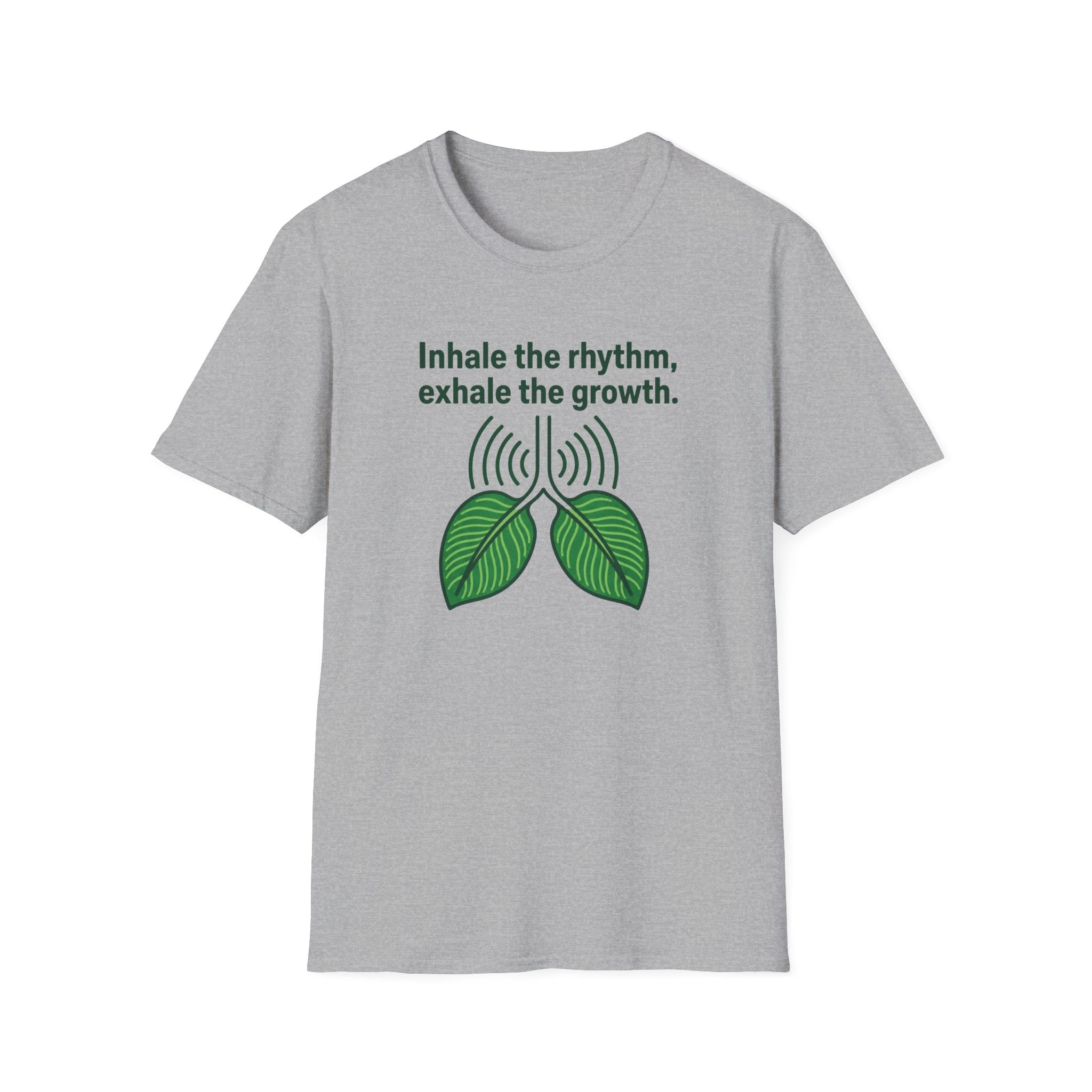 Inhale the Rhythm, Exhale the Growth T-Shirt