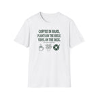 Coffee, Plants, Vinyl T-Shirt