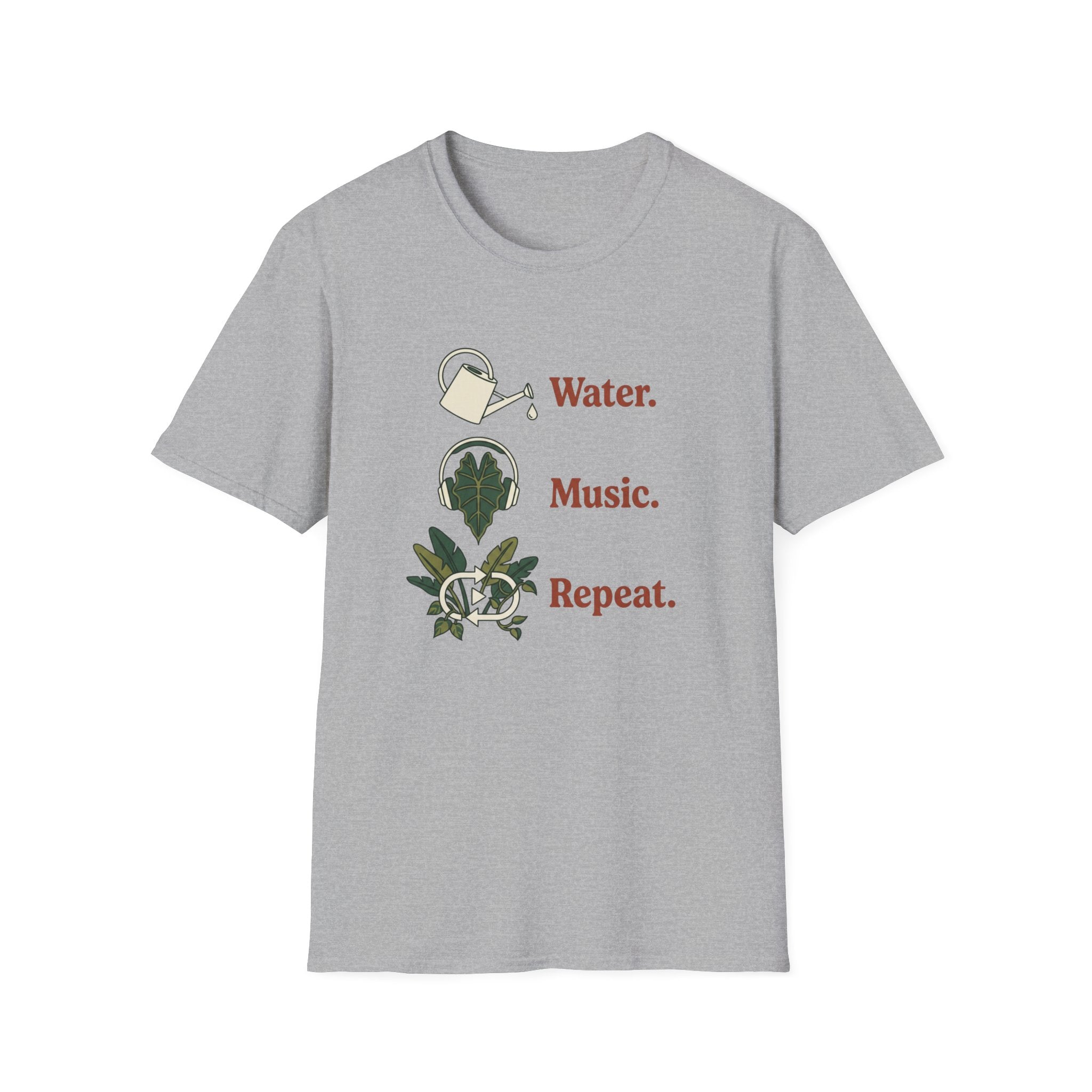 Water. Music. Repeat. T-Shirt