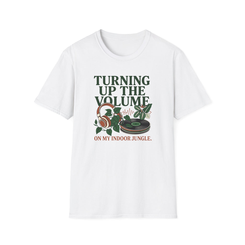 Turning Up the Volume on my Indoor Jungle T-Shirt