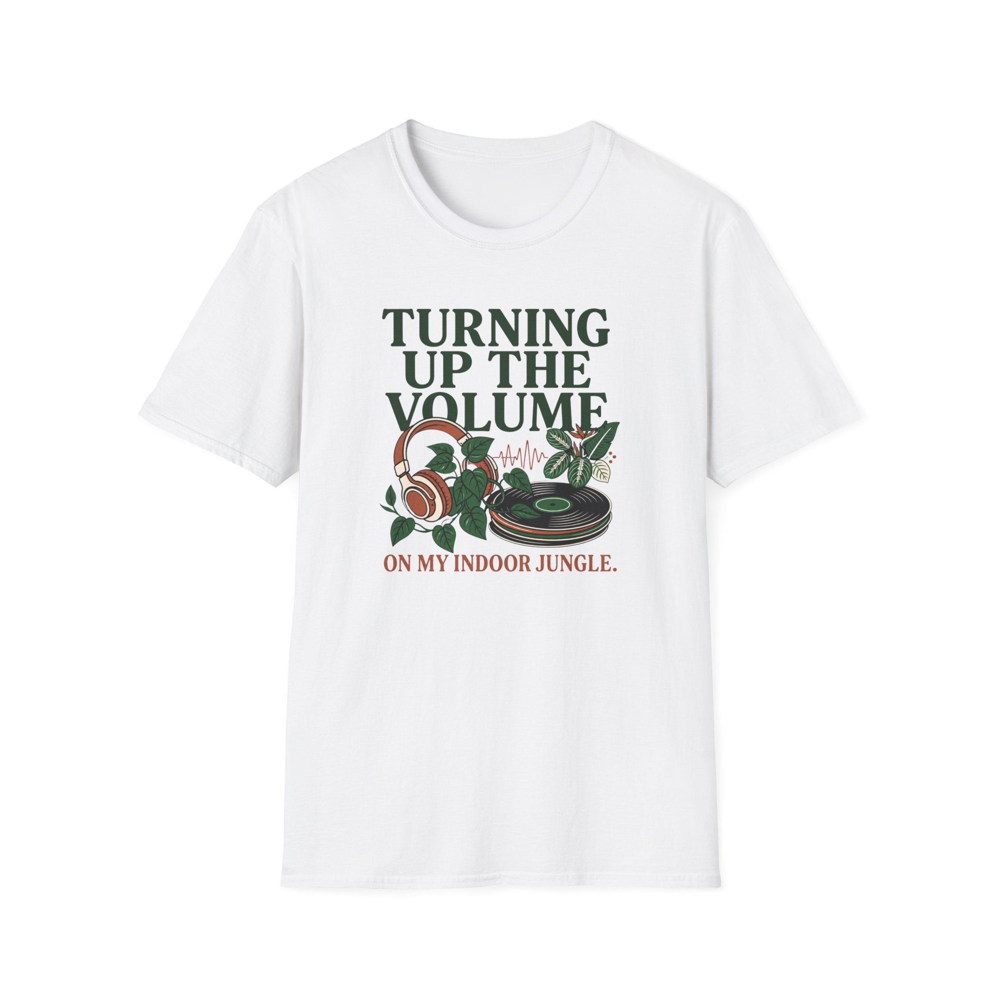 Turning Up the Volume on my Indoor Jungle T-Shirt