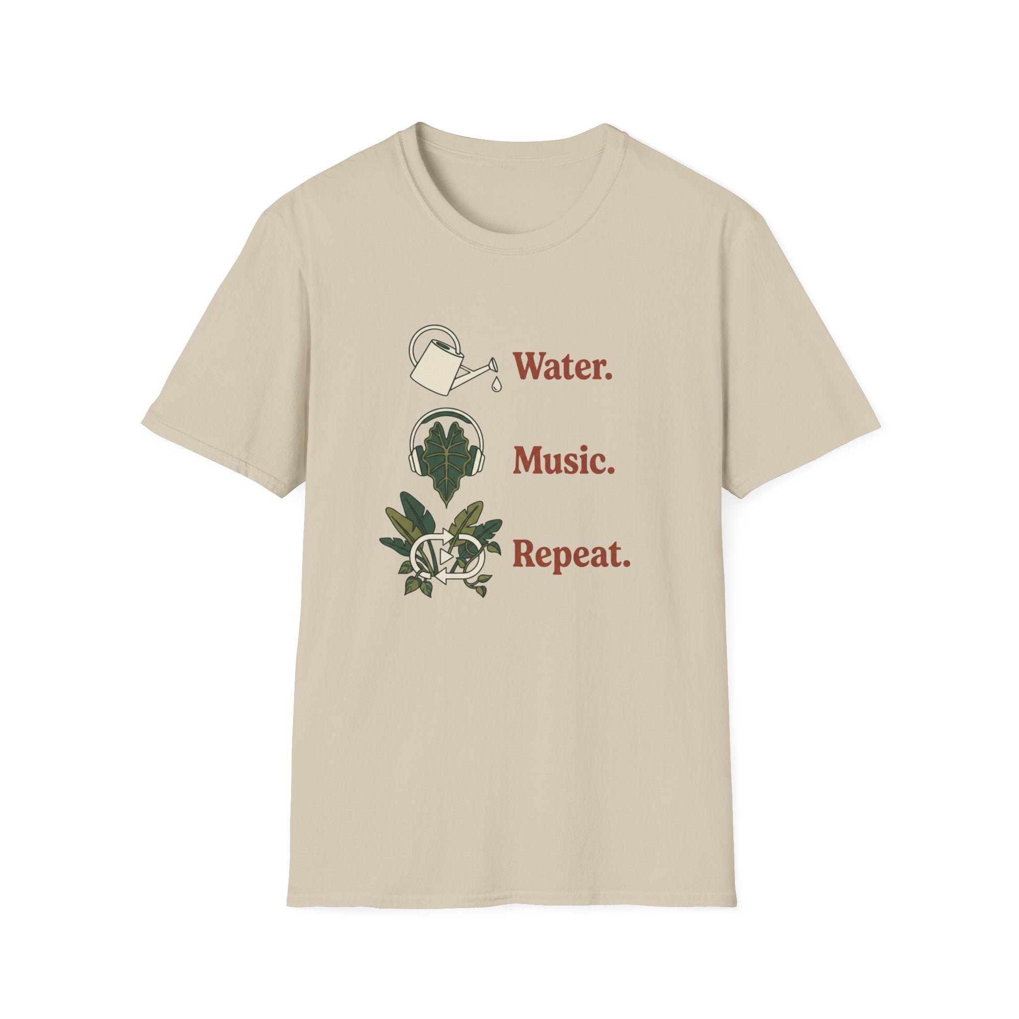 Water. Music. Repeat. T-Shirt